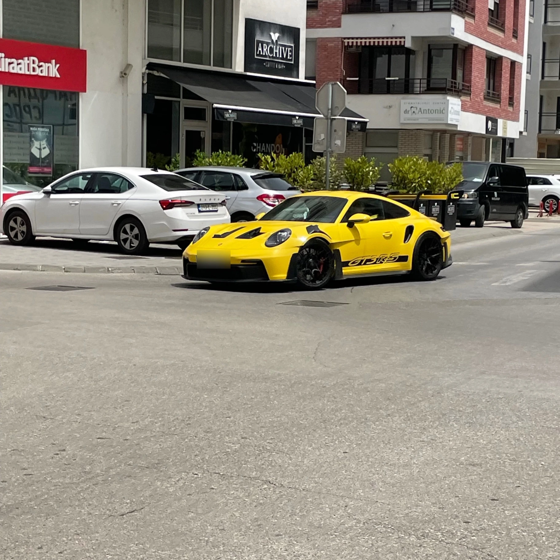 Porsche 911 GT3 RS spotted in Banja Luka