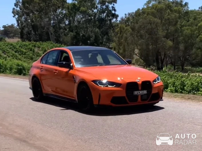 BMW M3 G80 Sedan Competition spotted in Middle Swan, Australia