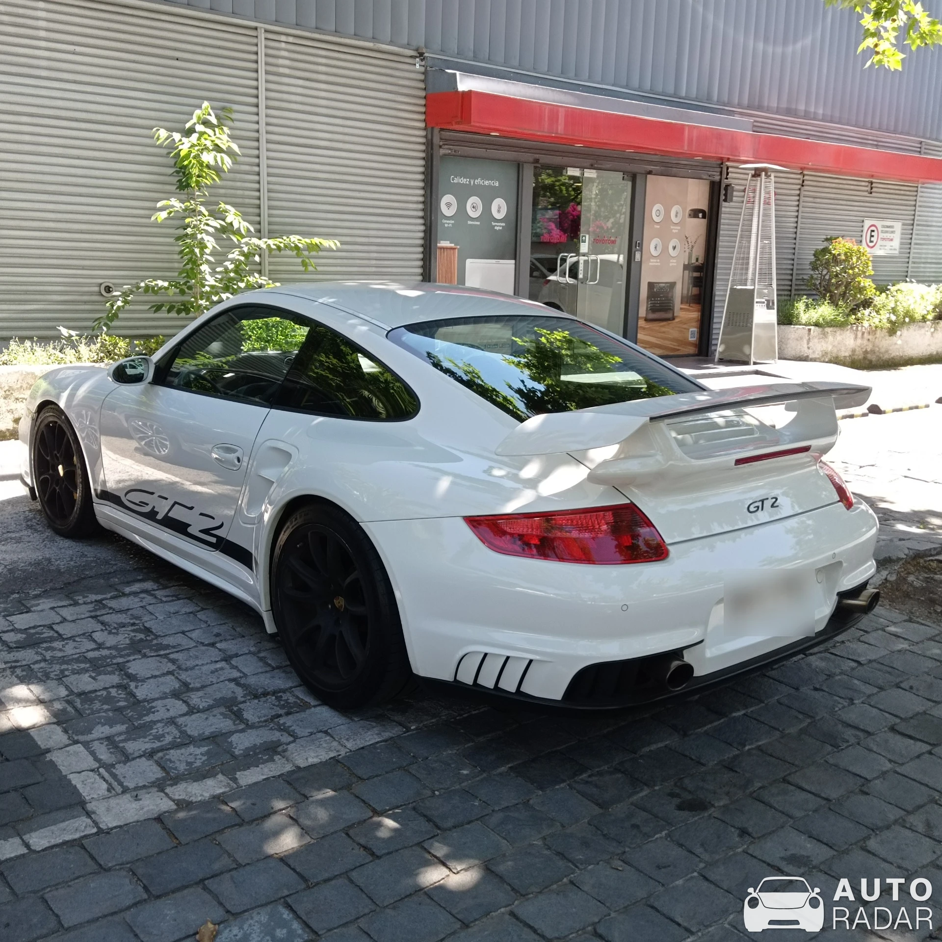 Porsche 997 GT2 spotted in Santiago, Chile