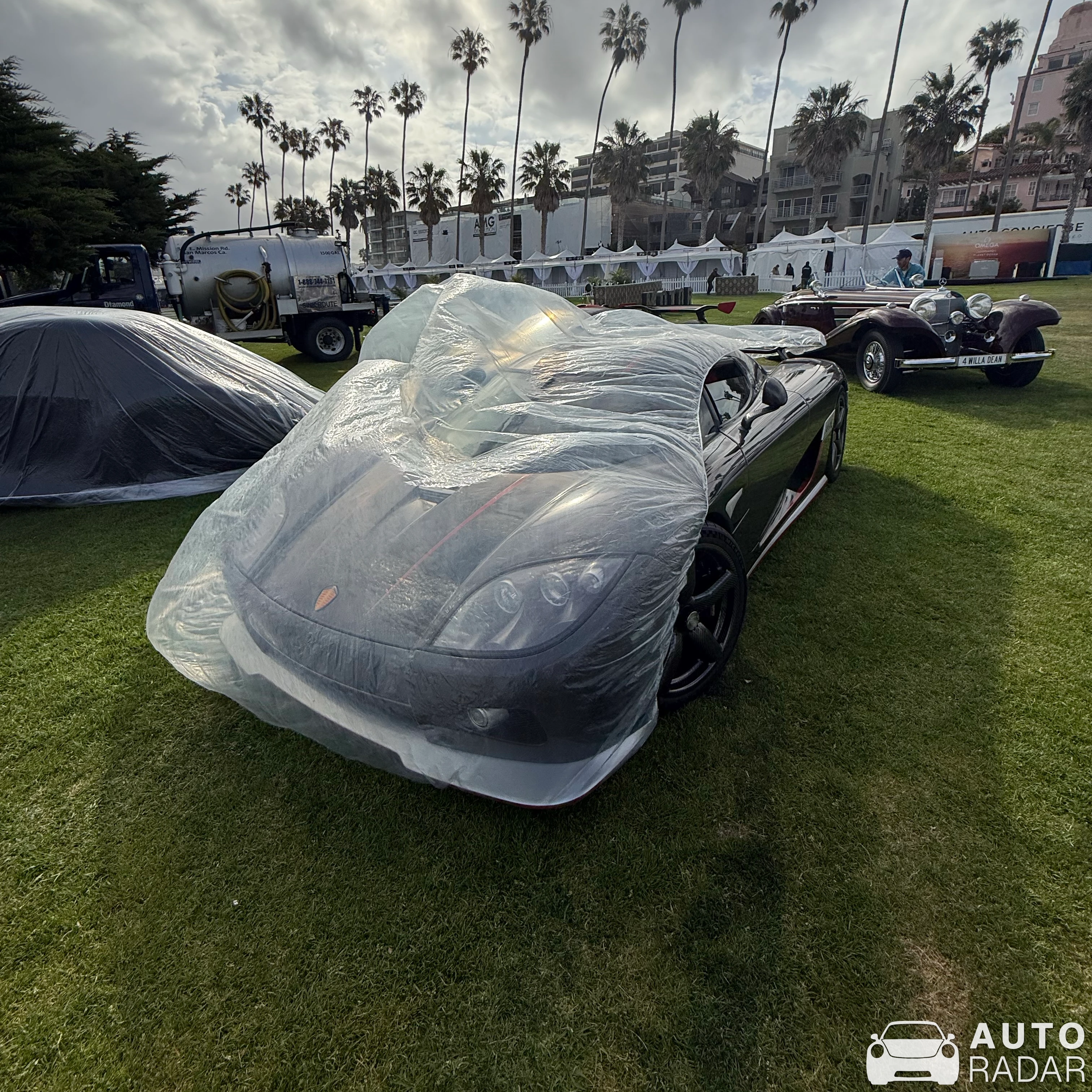 Koenigsegg CCX Ghost spotted in San Diego