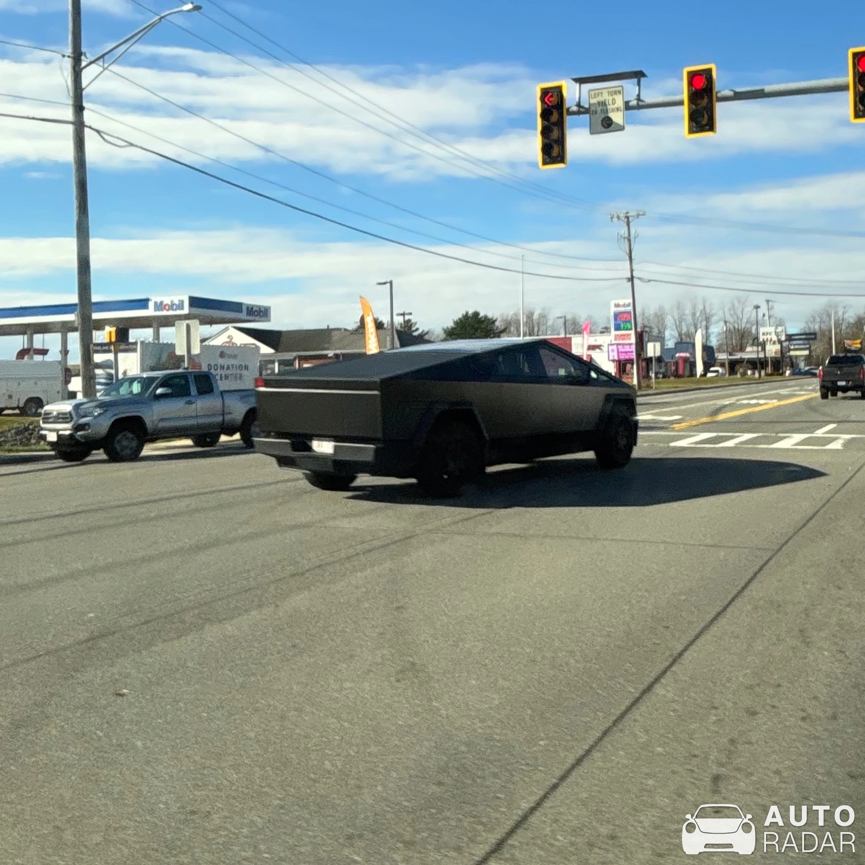 Tesla Cybertruck spotted in Fall River, United States