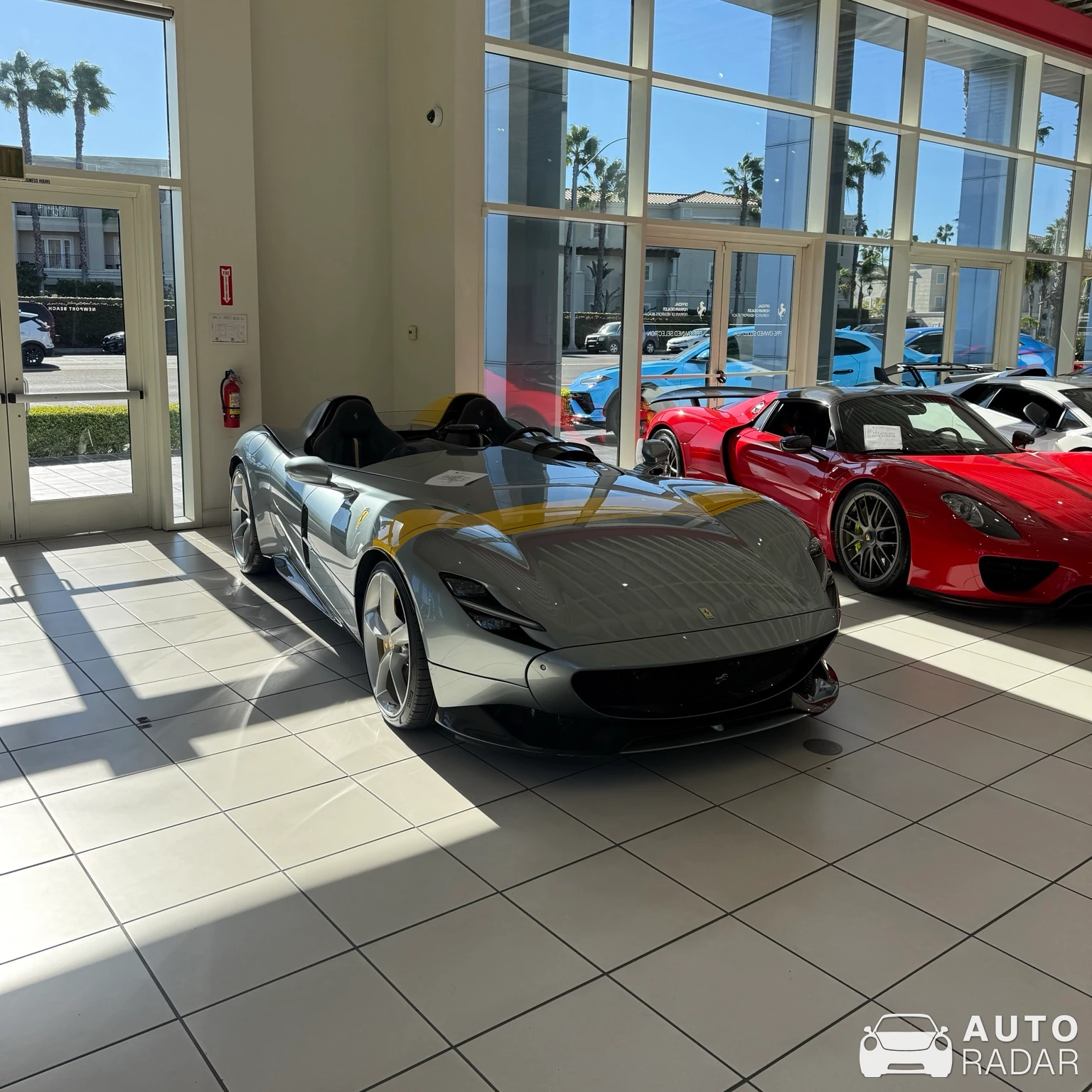 Ferrari Monza SP2 spotted in Newport Beach, United States