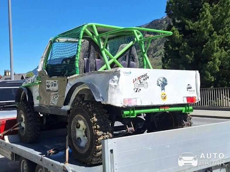 Suzuki Jimny spotted in Disentis