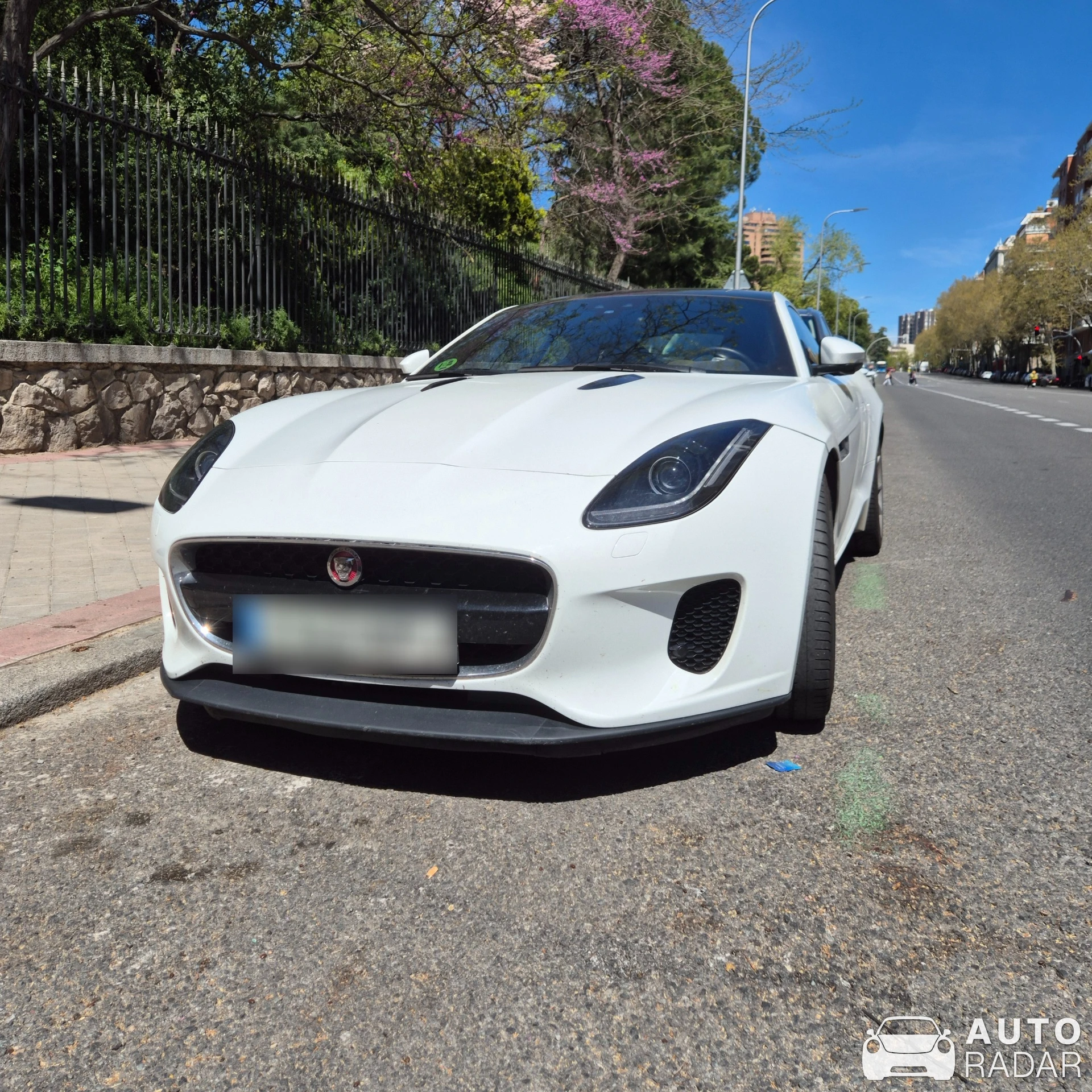 Jaguar F-Type P300 spotted in Madrid