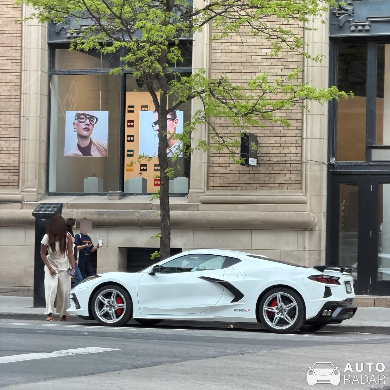 Chevrolet Corvette C8 Stingray R spotted in Montréal
