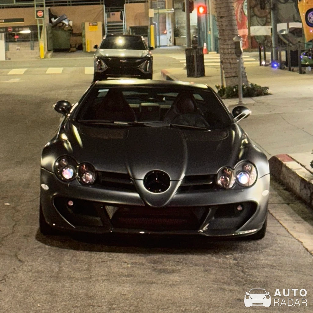 Mercedes-Benz SLR McLaren MSO Heritage Edition spotted in Beverly Hills, United States