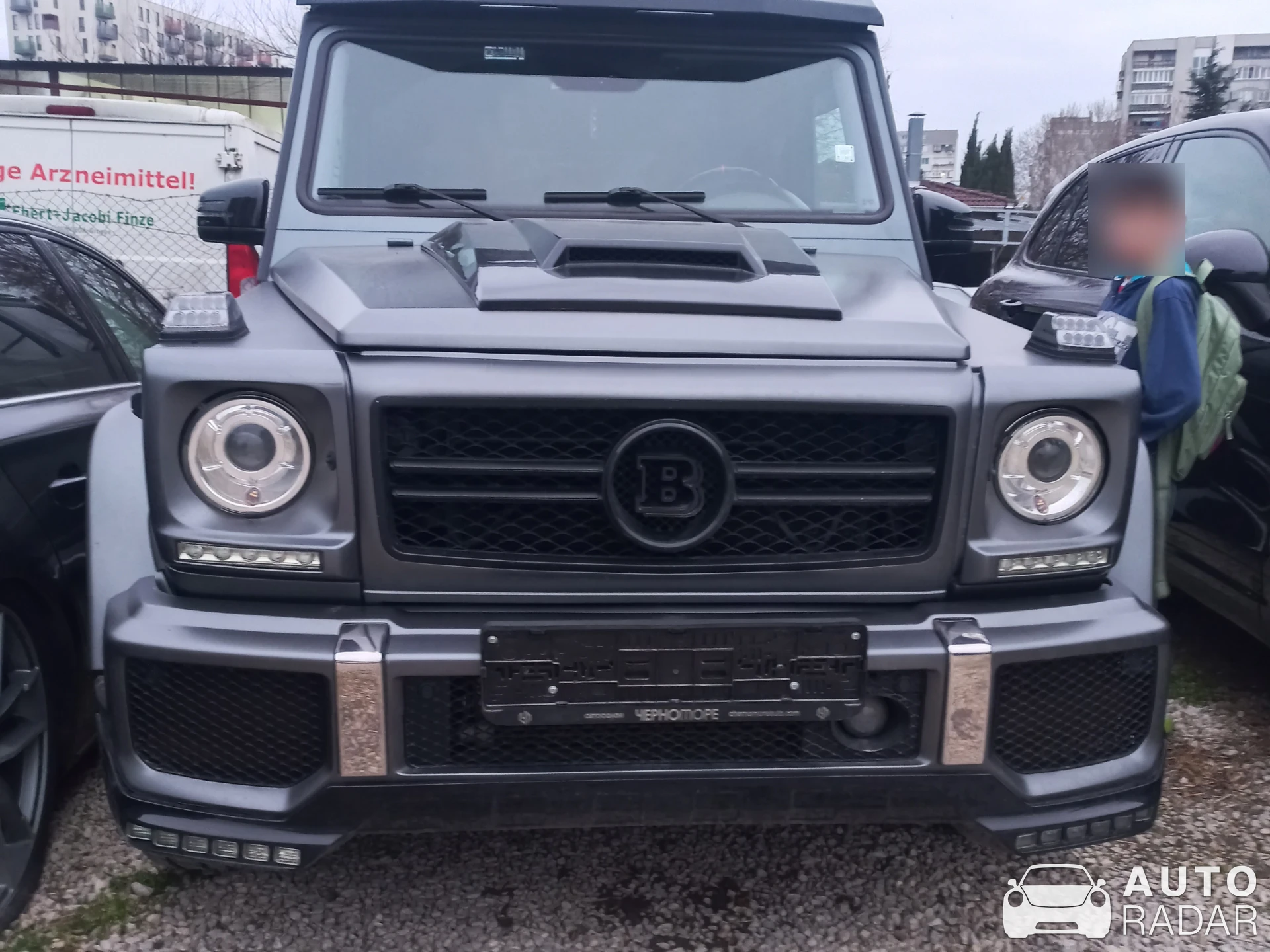 Mercedes-AMG Brabus G 63 2016 spotted in Варна, България