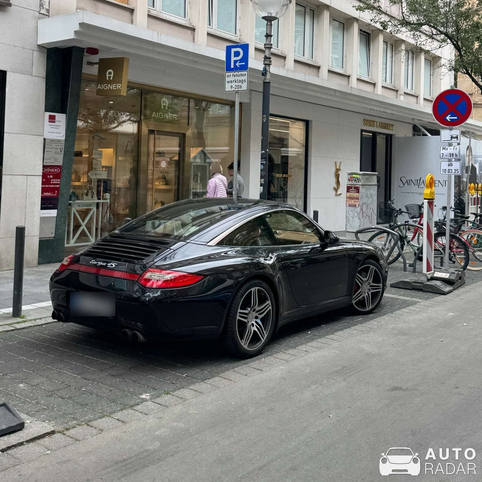 Porsche 997 Targa spotted in Frankfurt am Main