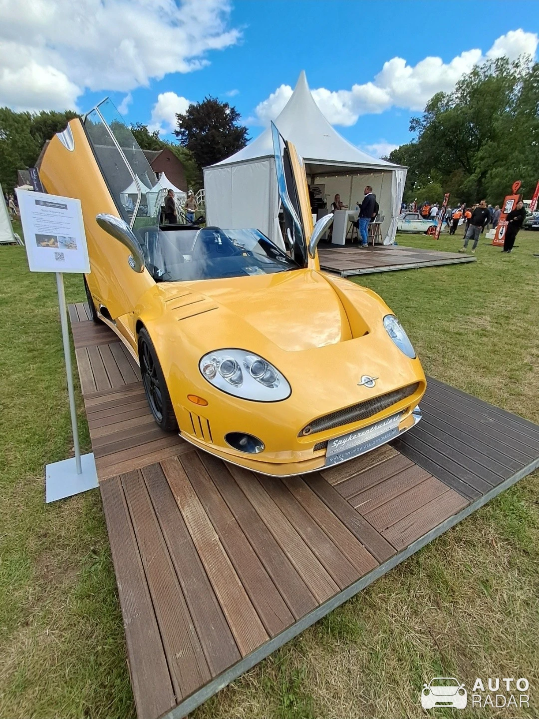 Spyker C8 Laviolette LM85 spotted