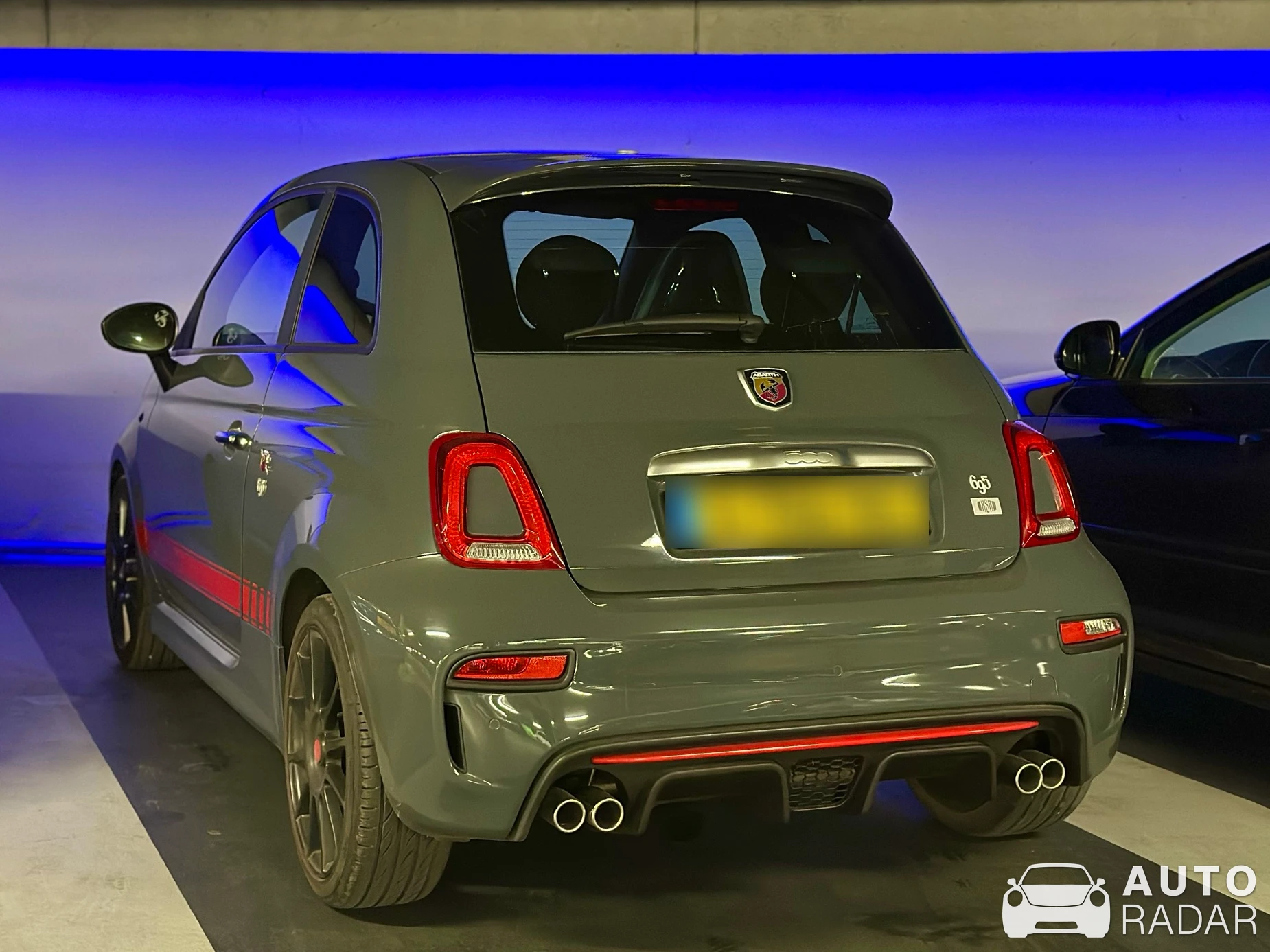 Abarth 695 XSR Yamaha spotted in Maastricht