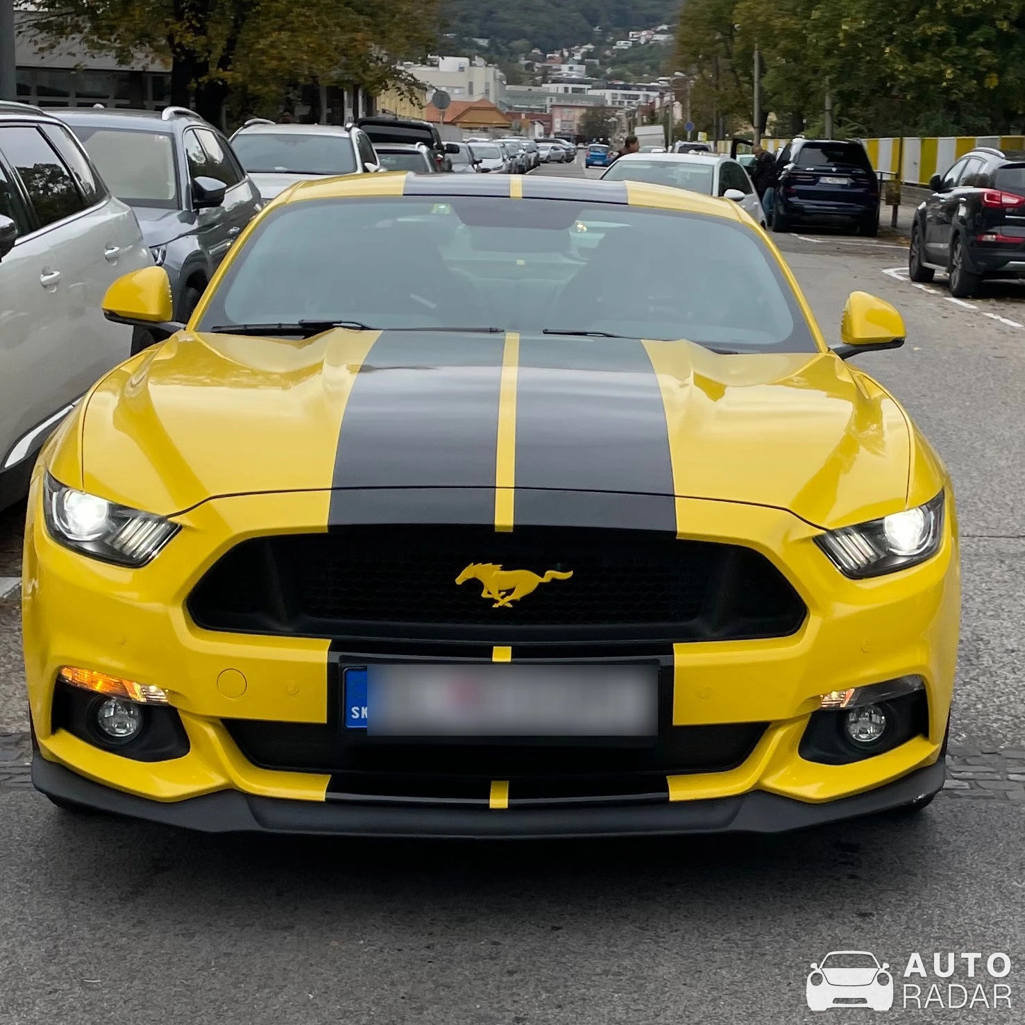 Ford Mustang GT spotted in Bratislava, Slovakia