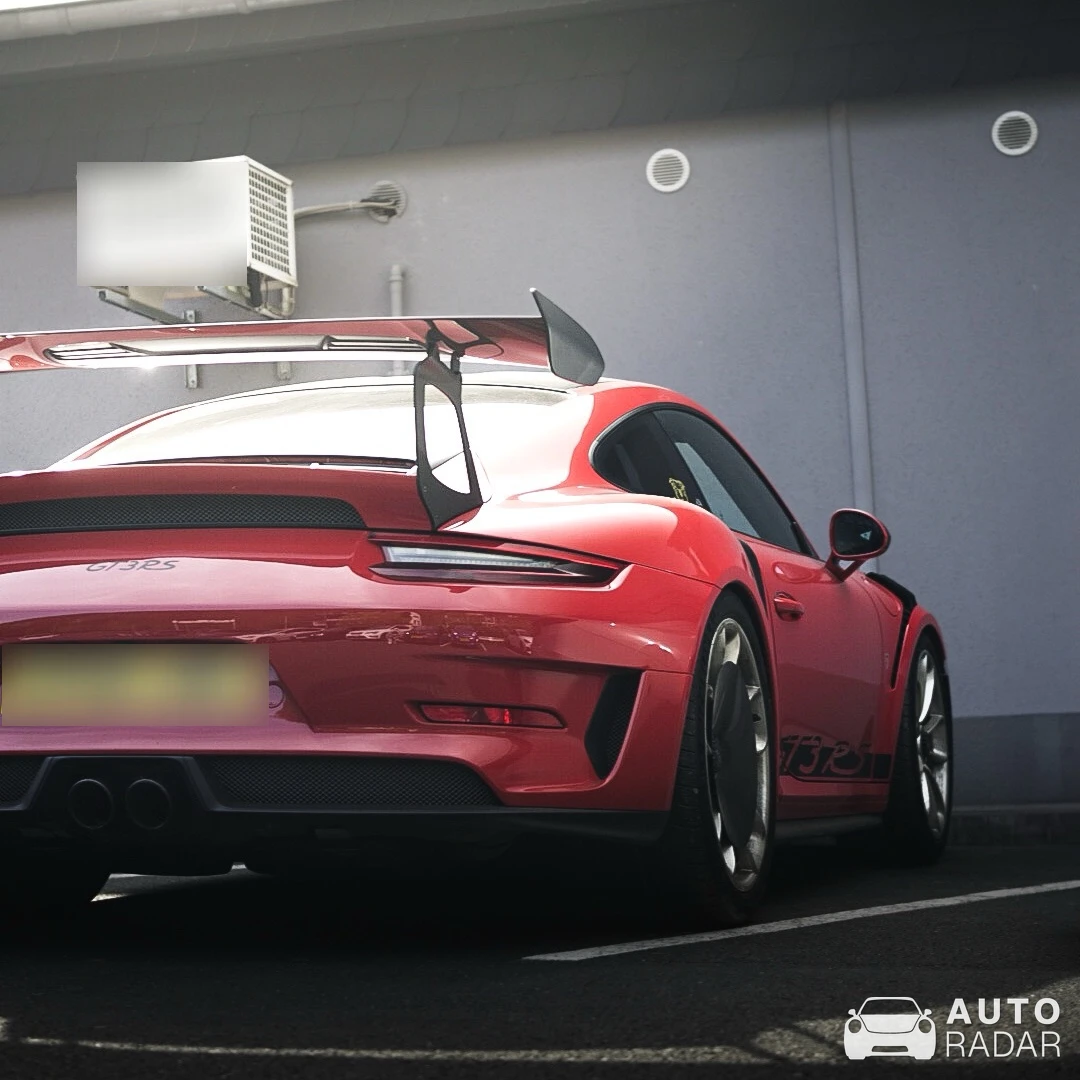Porsche 991 GT3 MkII MR spotted in Adenau