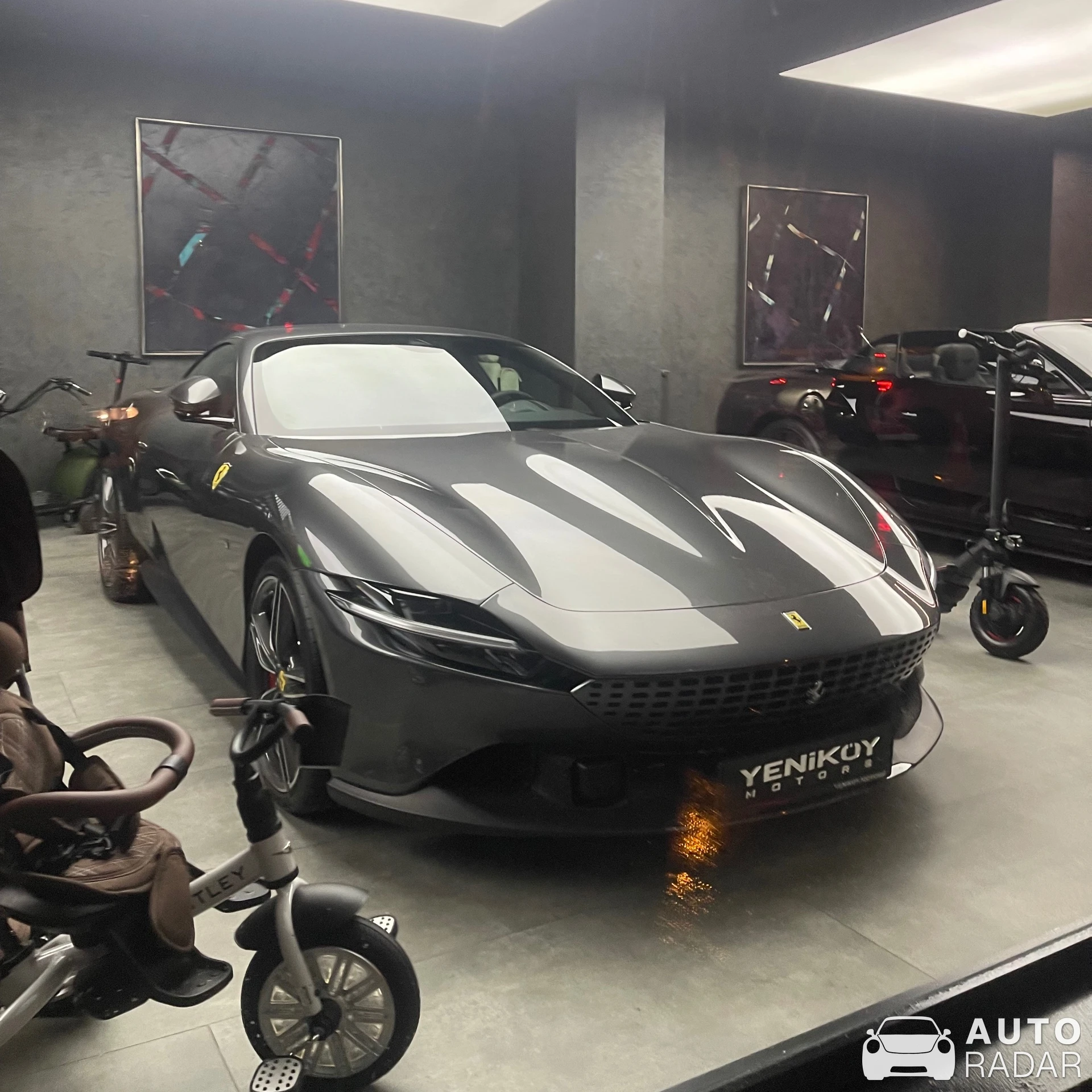 Ferrari Roma spotted in Sarıyer, Türkiye
