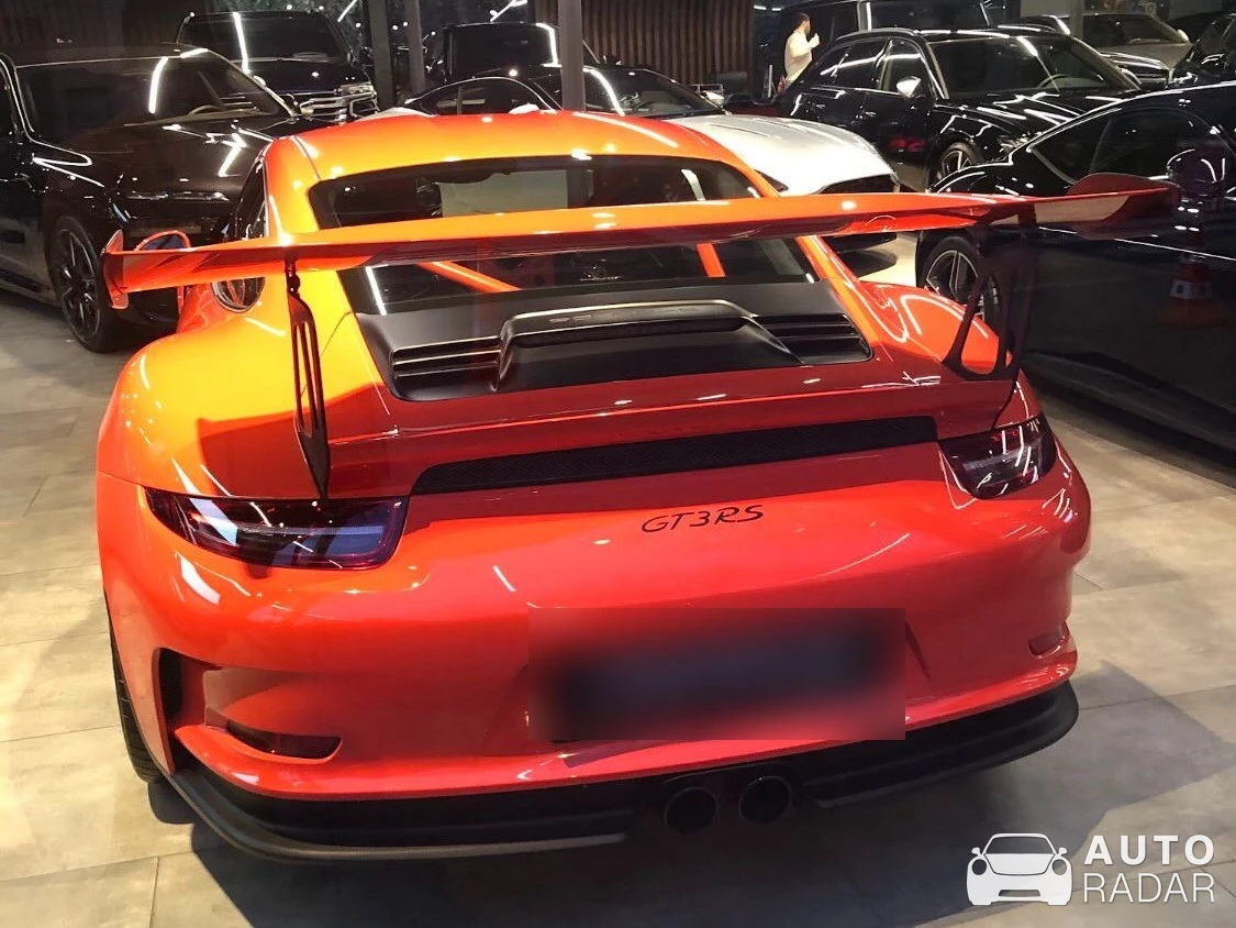 Porsche 991 GT3 RS MkI spotted in Sarıyer, Türkiye