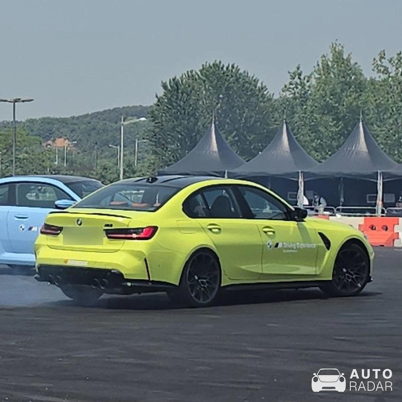BMW M3 G80 Sedan Competition spotted in Incheon