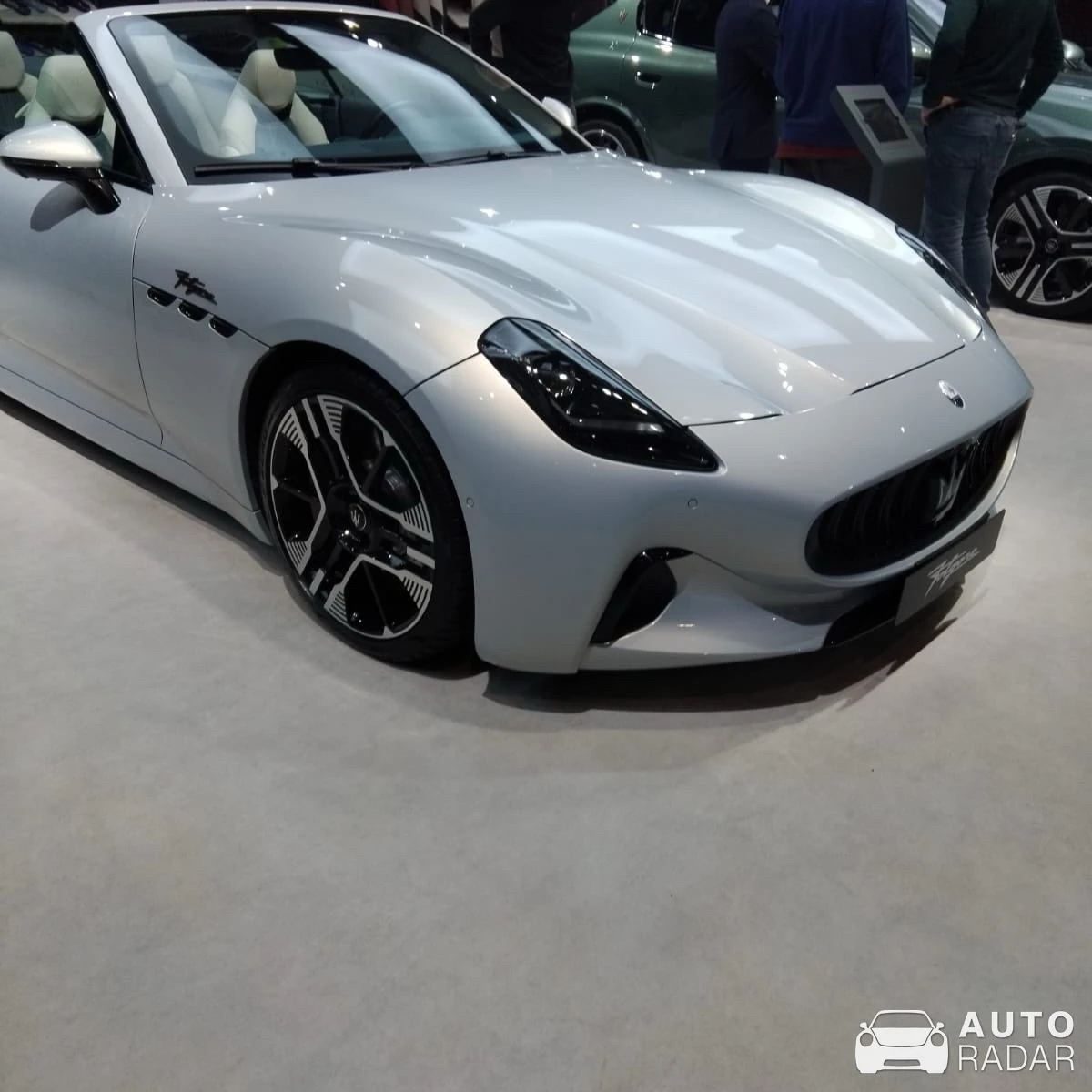 Maserati GranCabrio Folgore 2024 spotted in Brussel