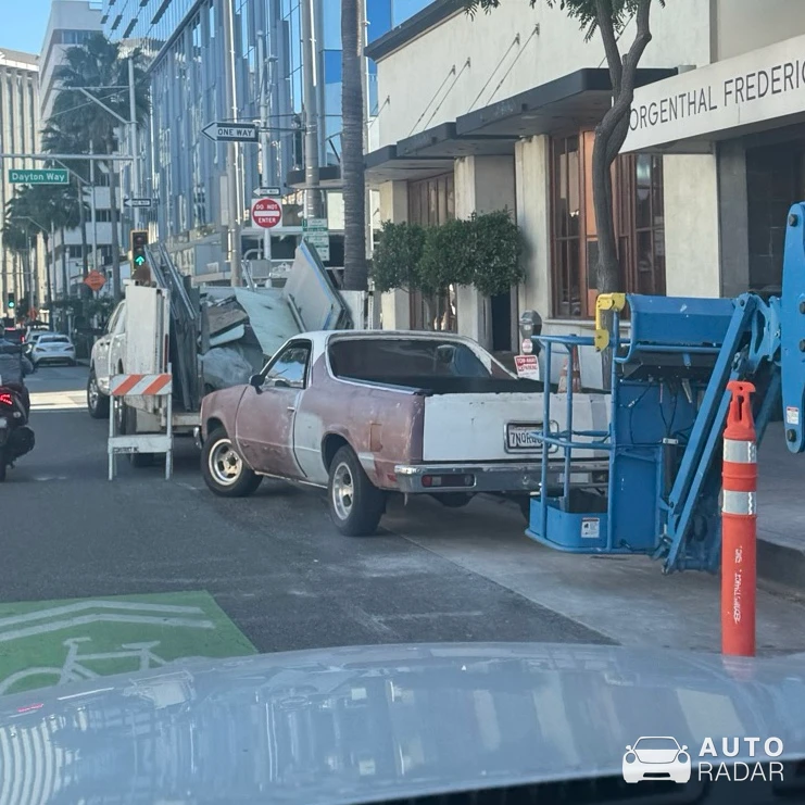 Chevrolet El Camino spotted in Beverly Hills, United States
