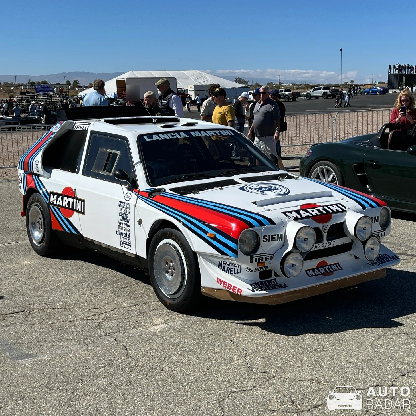 Lancia Delta S4 spotted in Rosamond