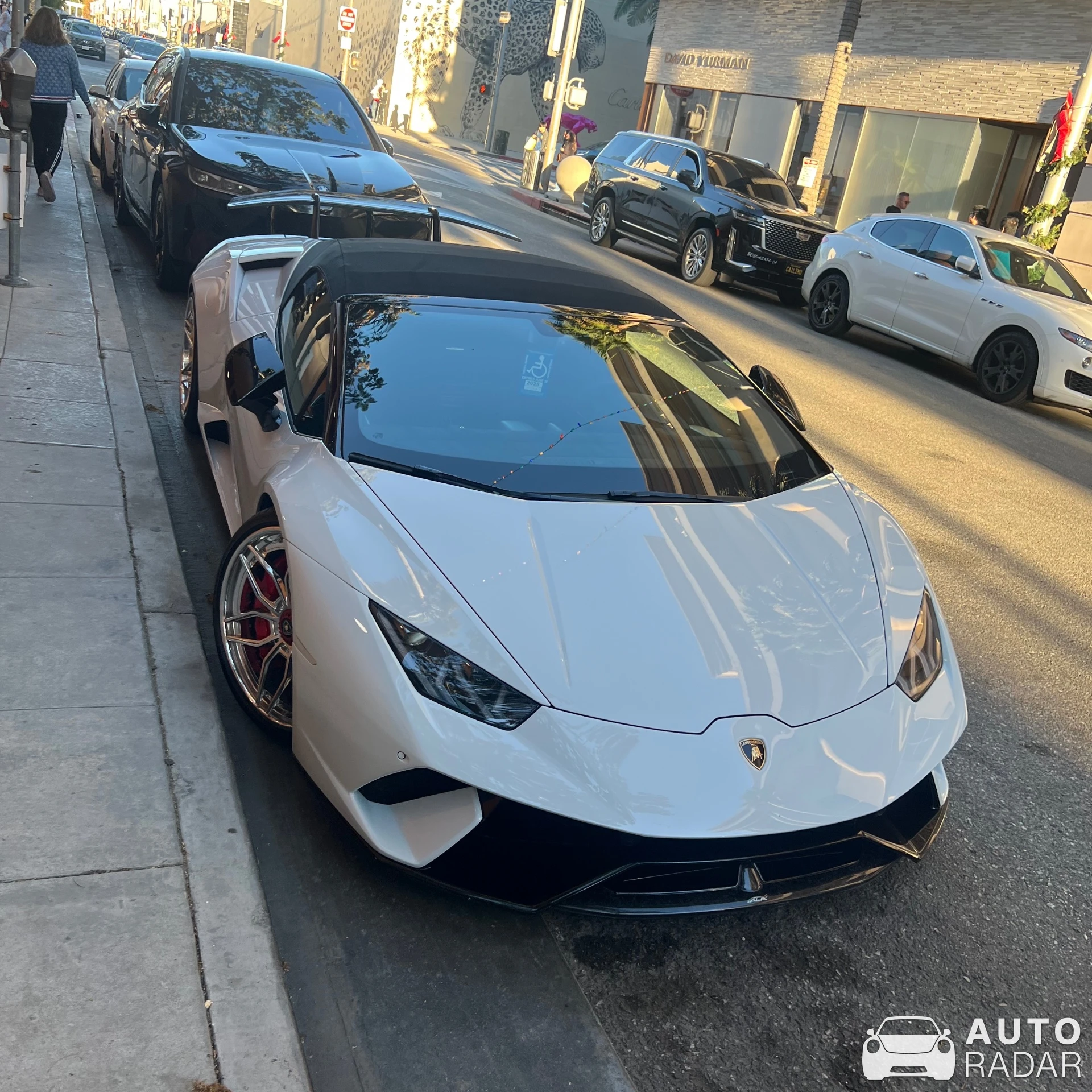 Lamborghini Huracán LP640-4 Performante Spyder spotted in Beverly Hills, United States