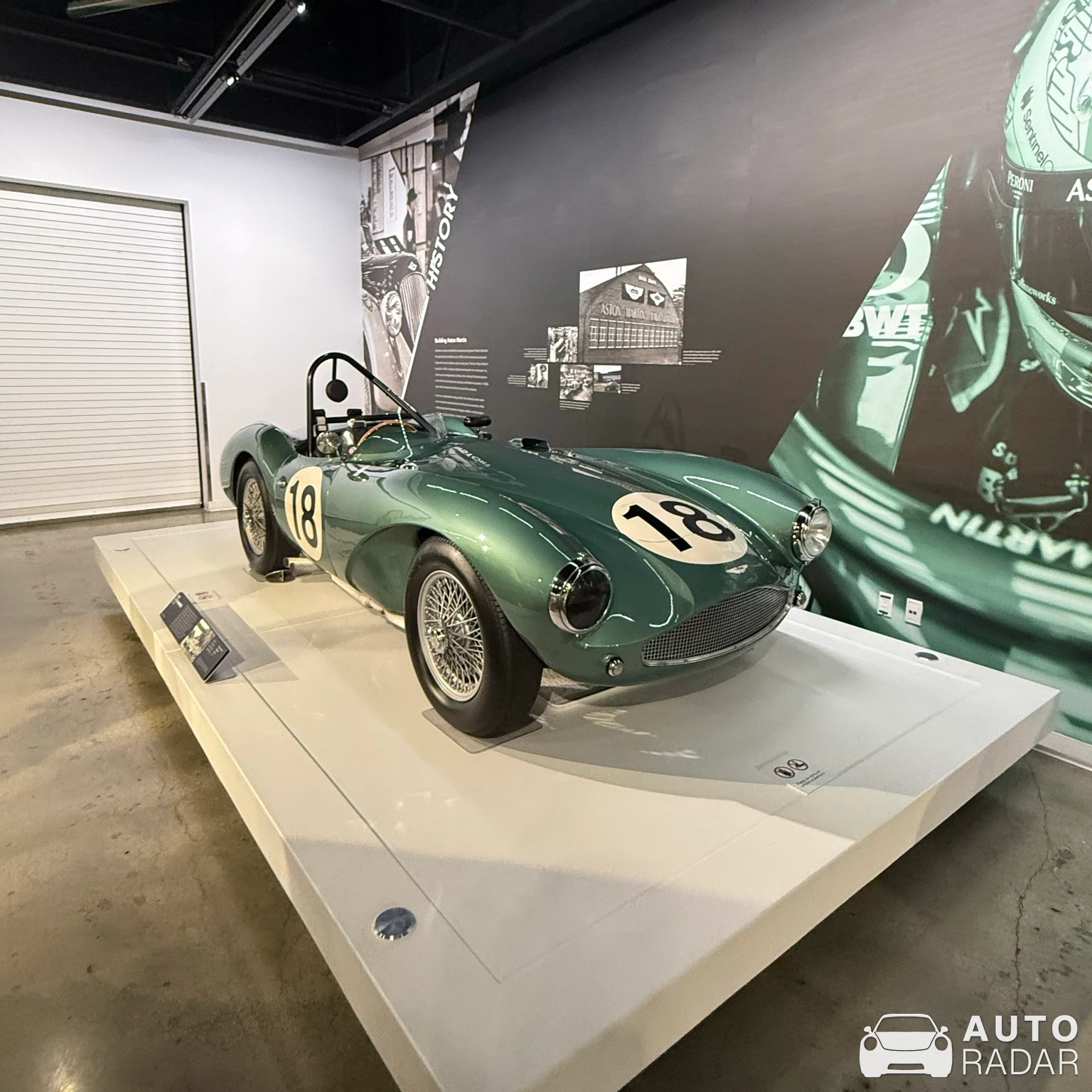 Aston Martin DB3 spotted in Los Angeles