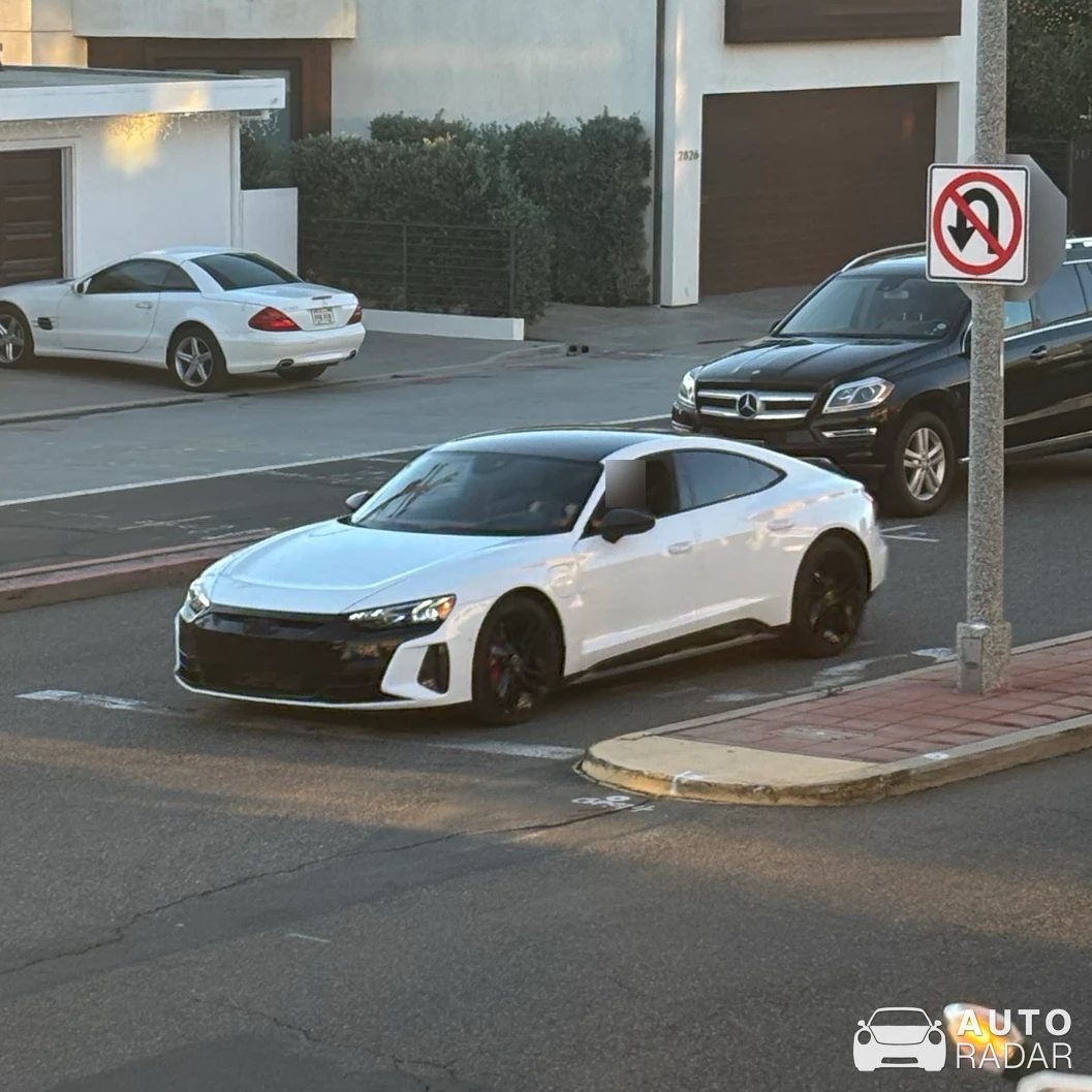 Audi RS E-Tron GT spotted in Hermosa Beach, United States