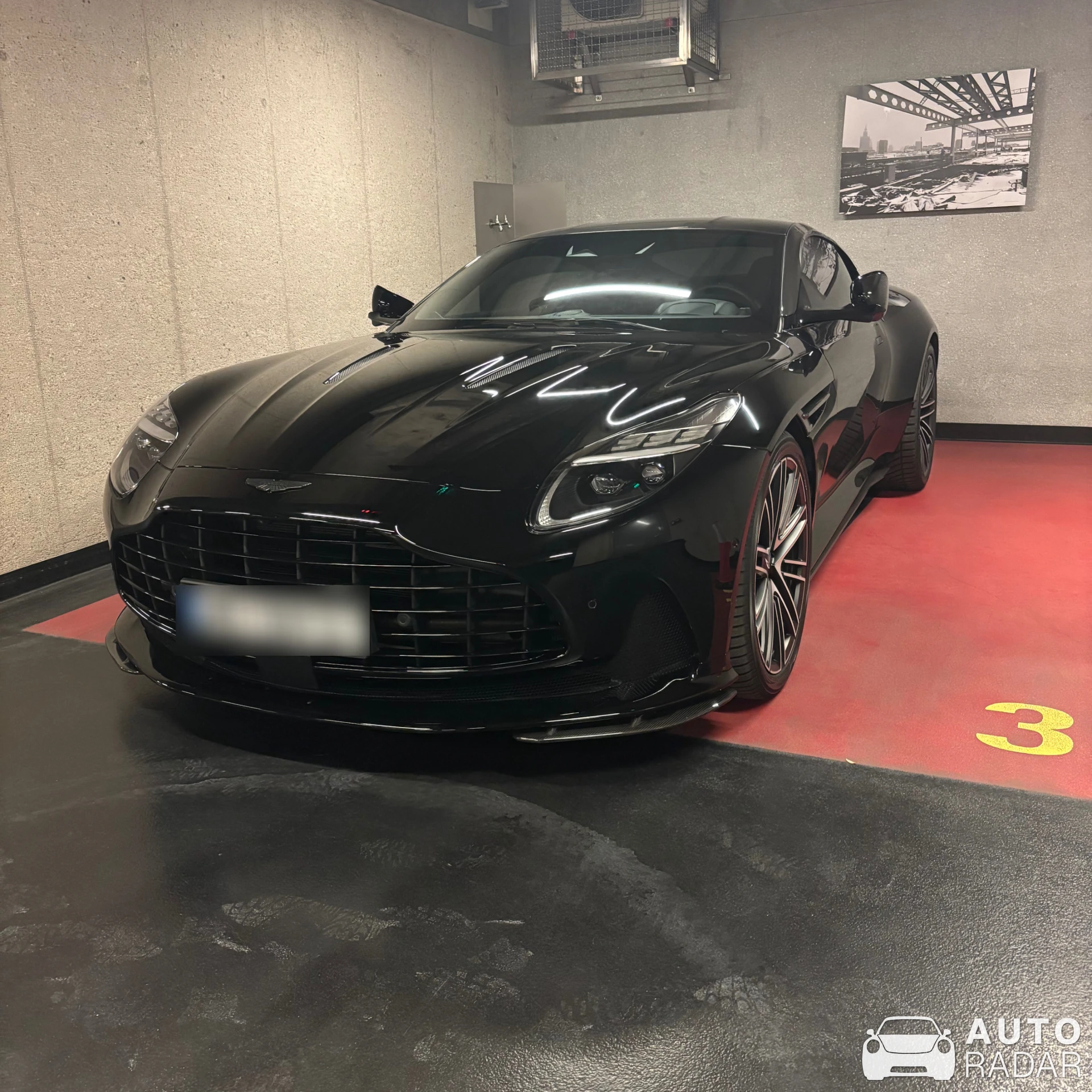 Aston Martin DBS Superleggera spotted in Warszawa, Poland