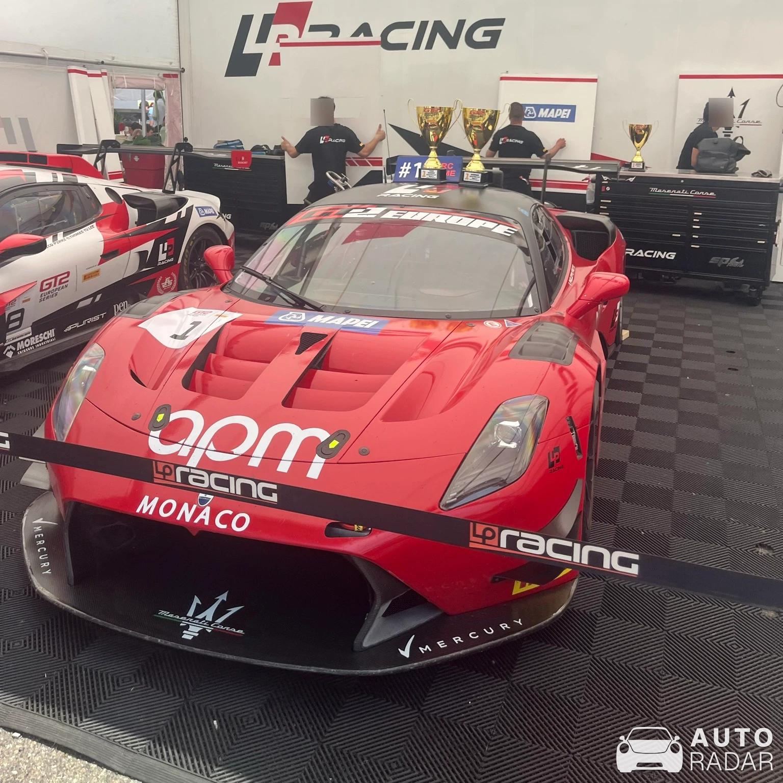 Maserati MC20 GT2 spotted in Monza