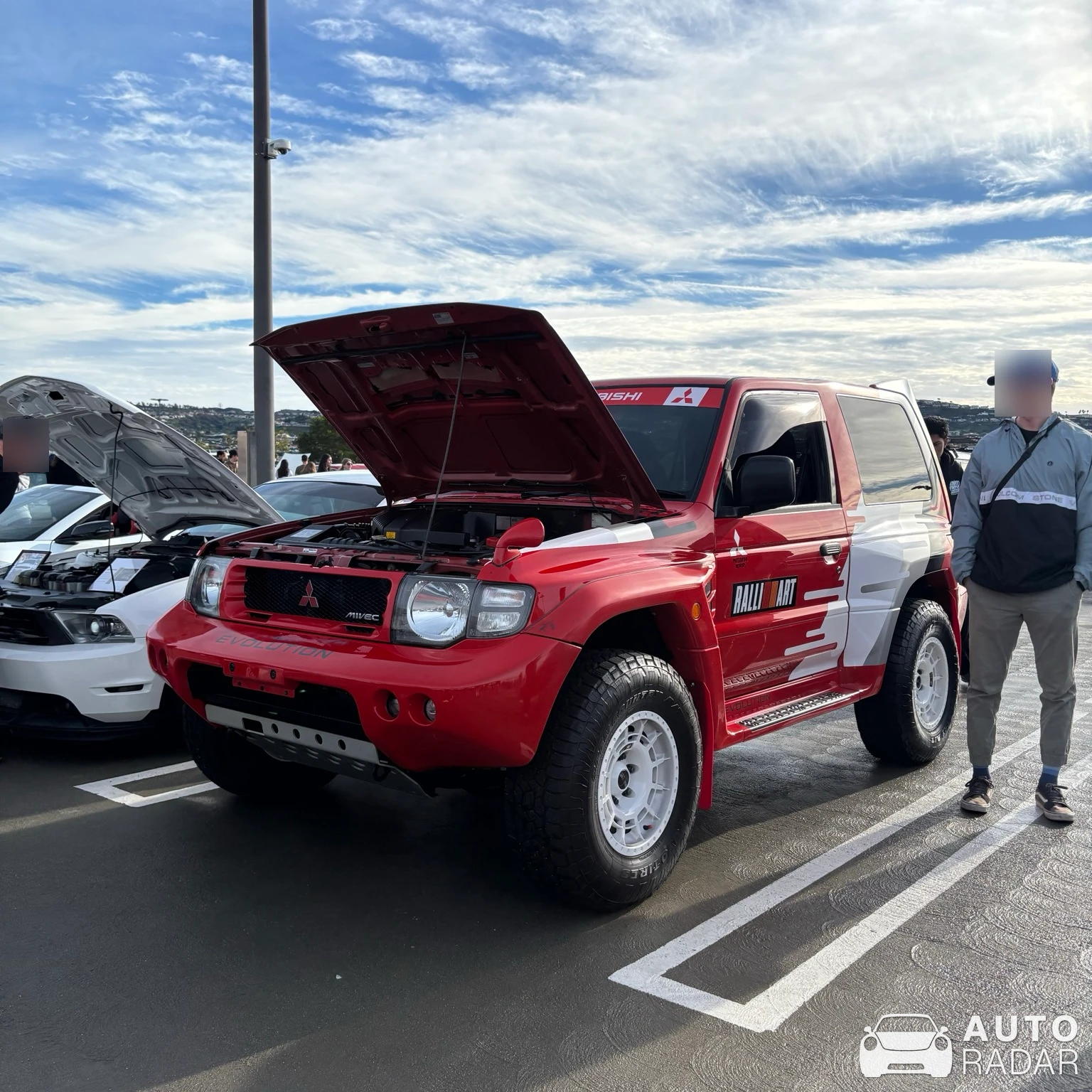 Mitsubishi Pajero Evolution spotted in San Clemente, United States