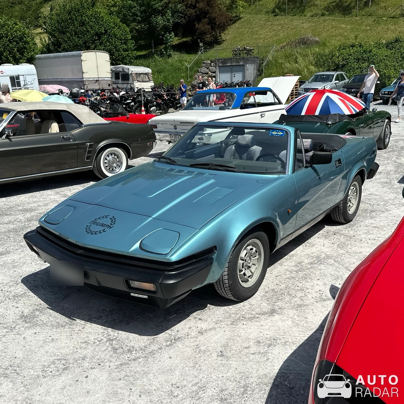 Triumph TR7 spotted in Dürnten
