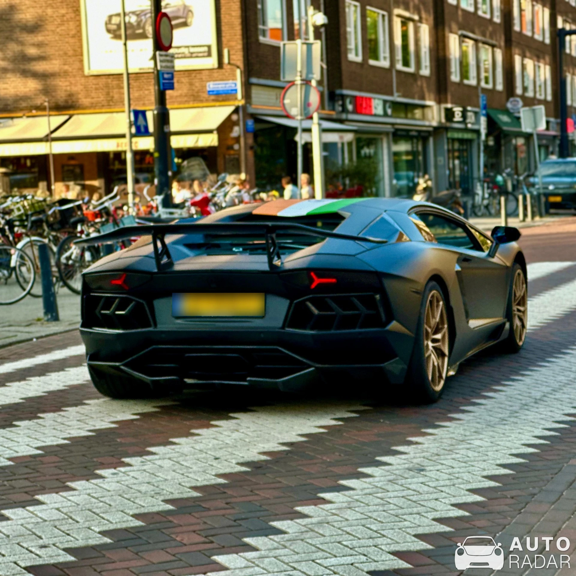 Lamborghini Aventador LP700-4 Roadster Vorsteiner V spotted in Rotterdam