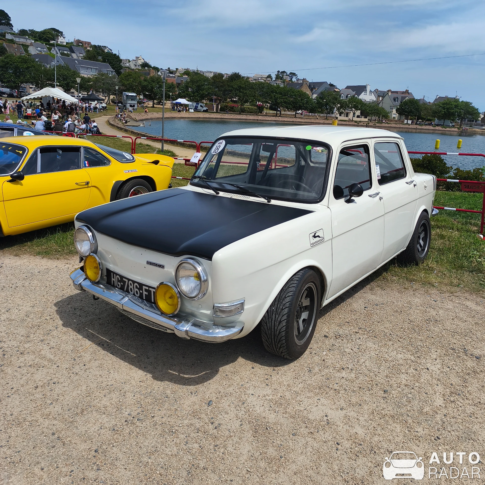 Simca 1000 Rallye 2 spotted in Perros-Guirec