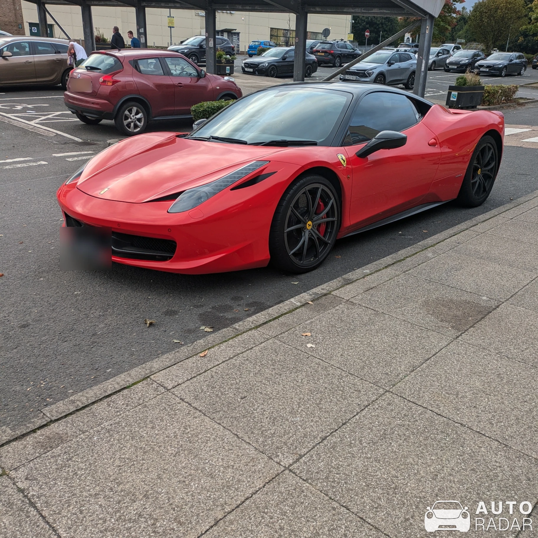 Ferrari 458 Italia spotted in Renfrewshire, United Kingdom