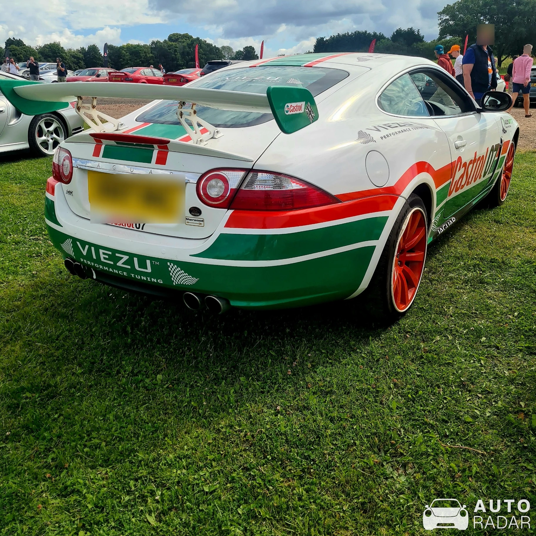 Jaguar XKR spotted in Leicestershire, United Kingdom