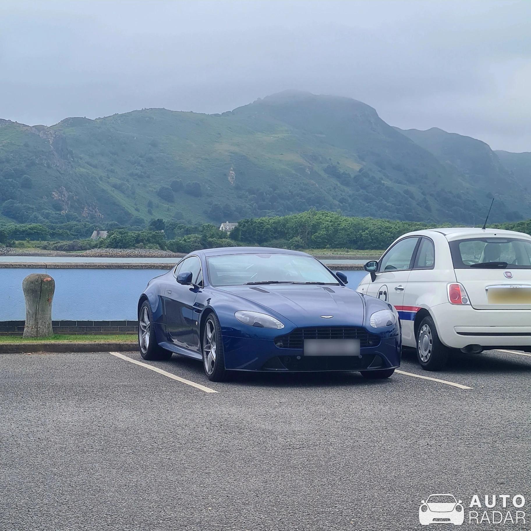 Aston Martin V8 Vantage S spotted in Deganwy, United Kingdom