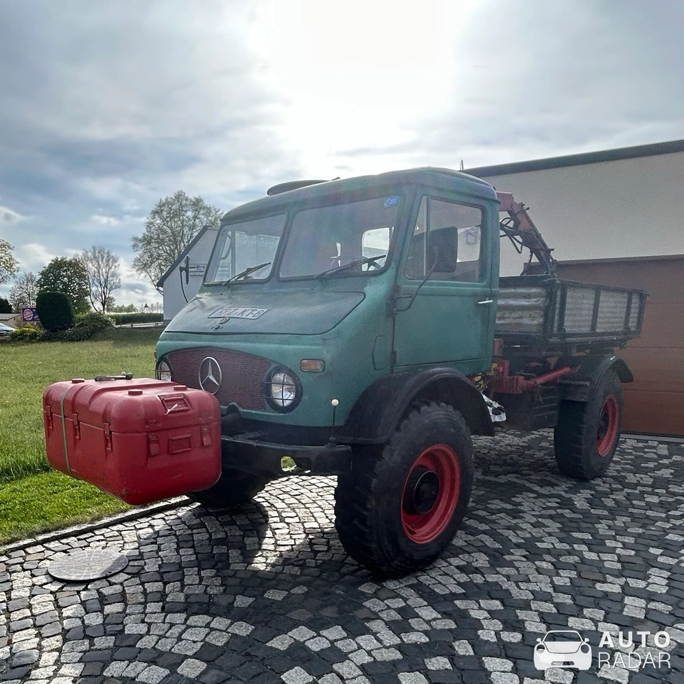 Mercedes-Benz Unimog U400 spotted in Zwönitz