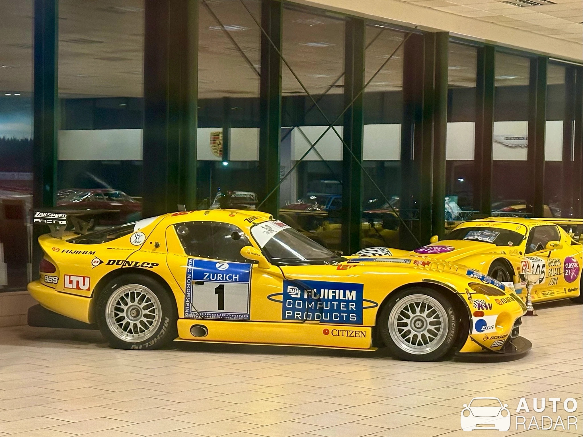 Dodge Viper GTS-R spotted in Maastricht Airport