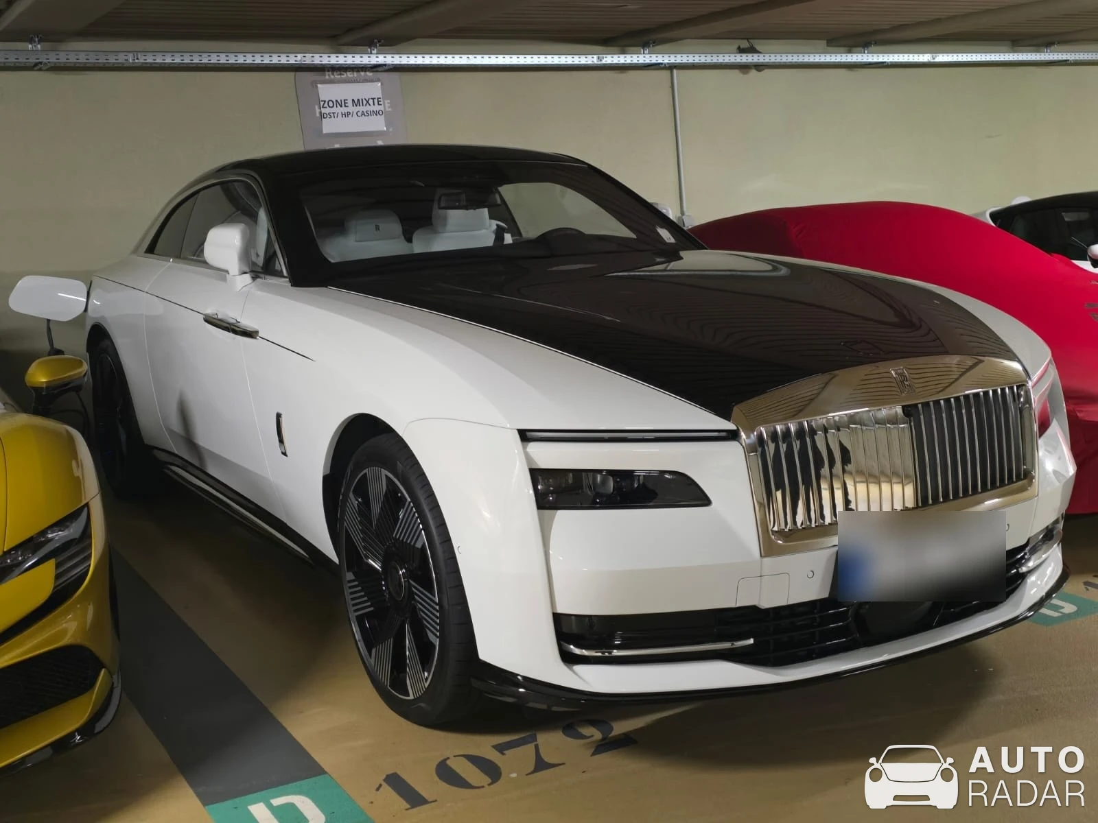 Rolls-Royce Spectre spotted in Monaco, Monaco