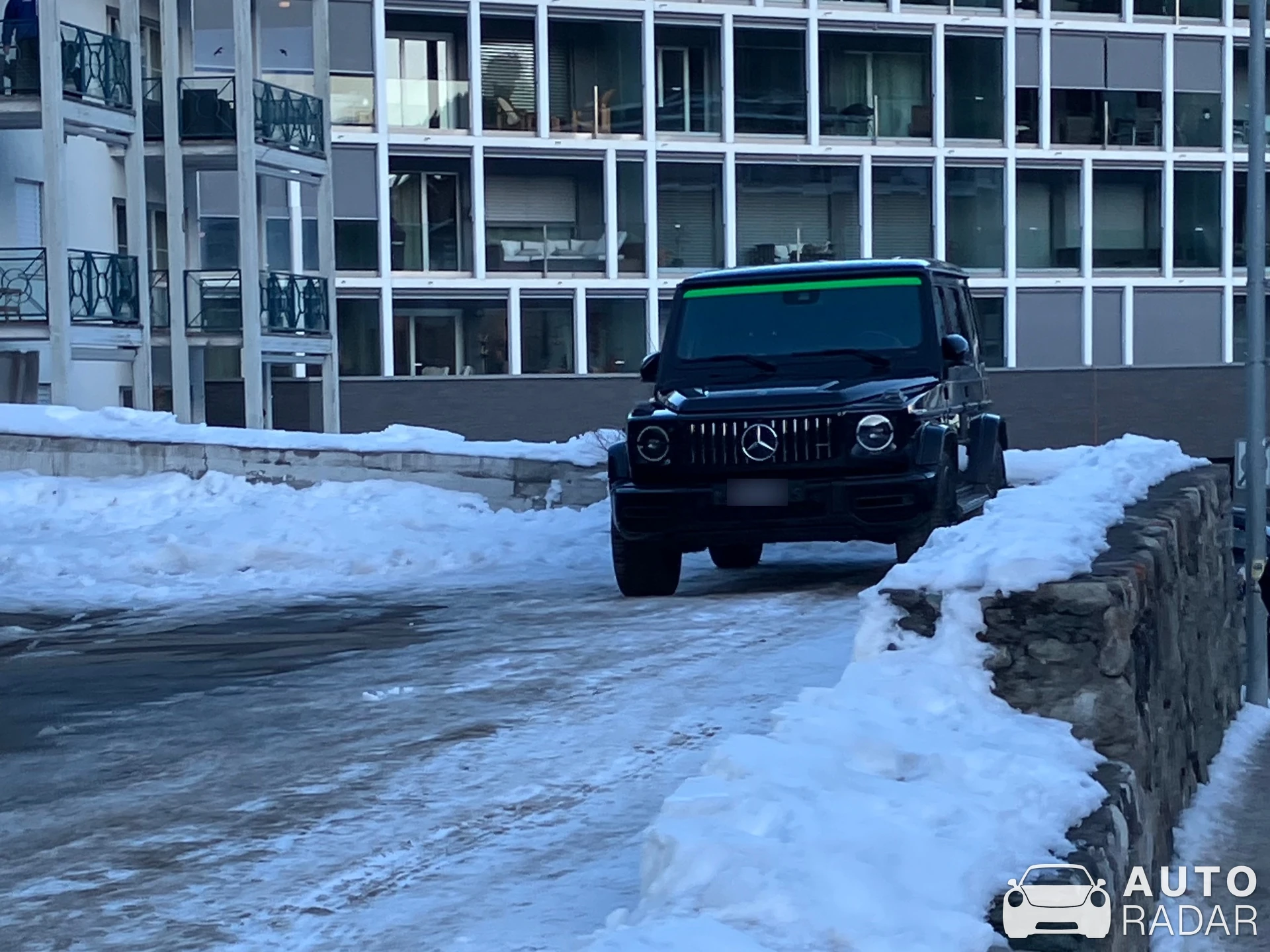 Mercedes-AMG Brabus G 63 AMG B63-620 spotted in Davos, Switzerland