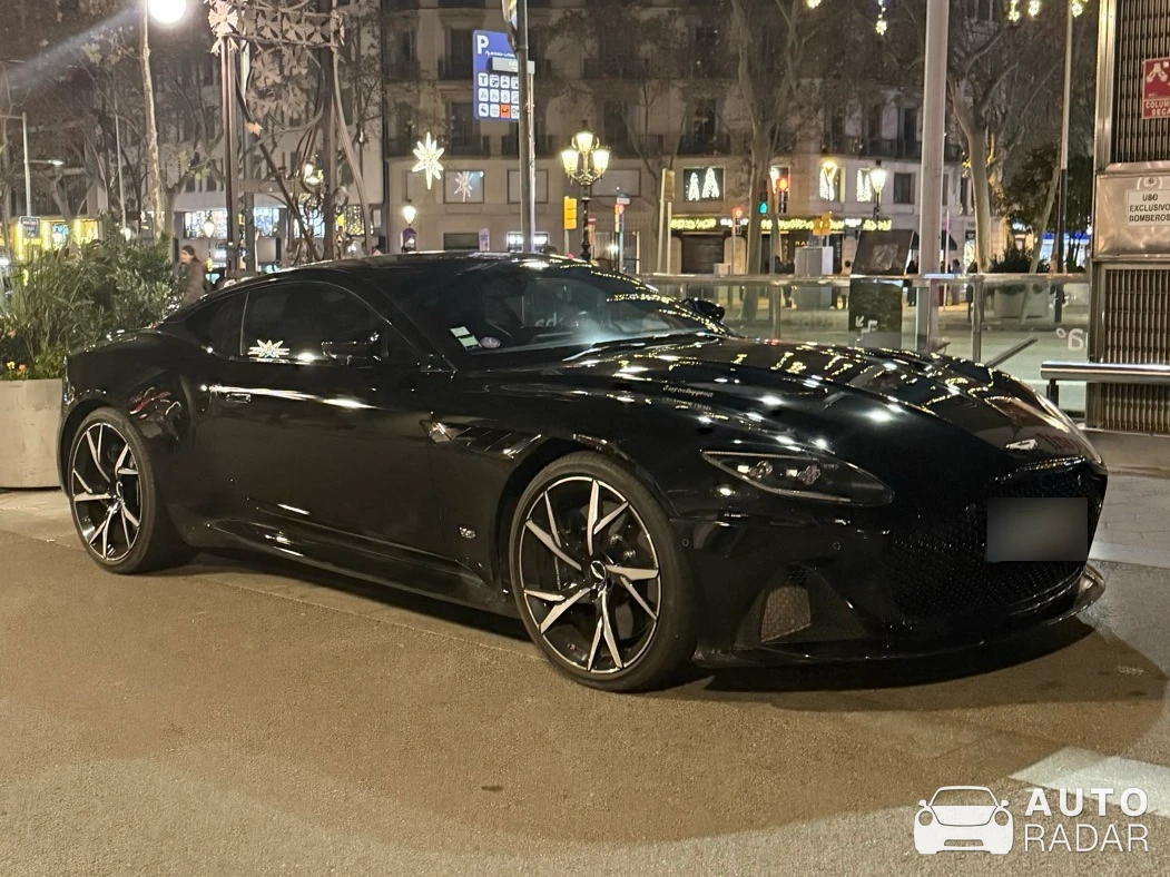 Aston Martin DBS Superleggera spotted in Barcelona, Spain