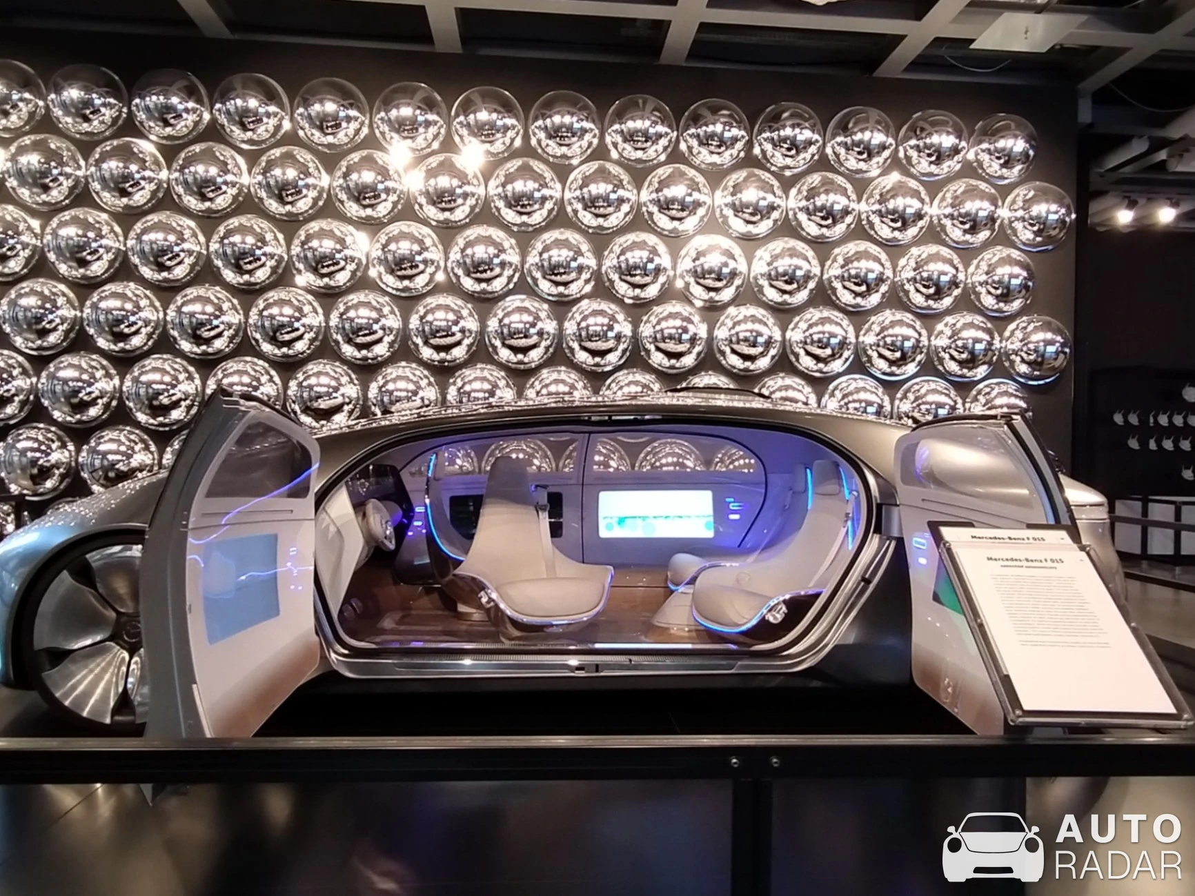 Mercedes-Benz F015 spotted in Warsaw