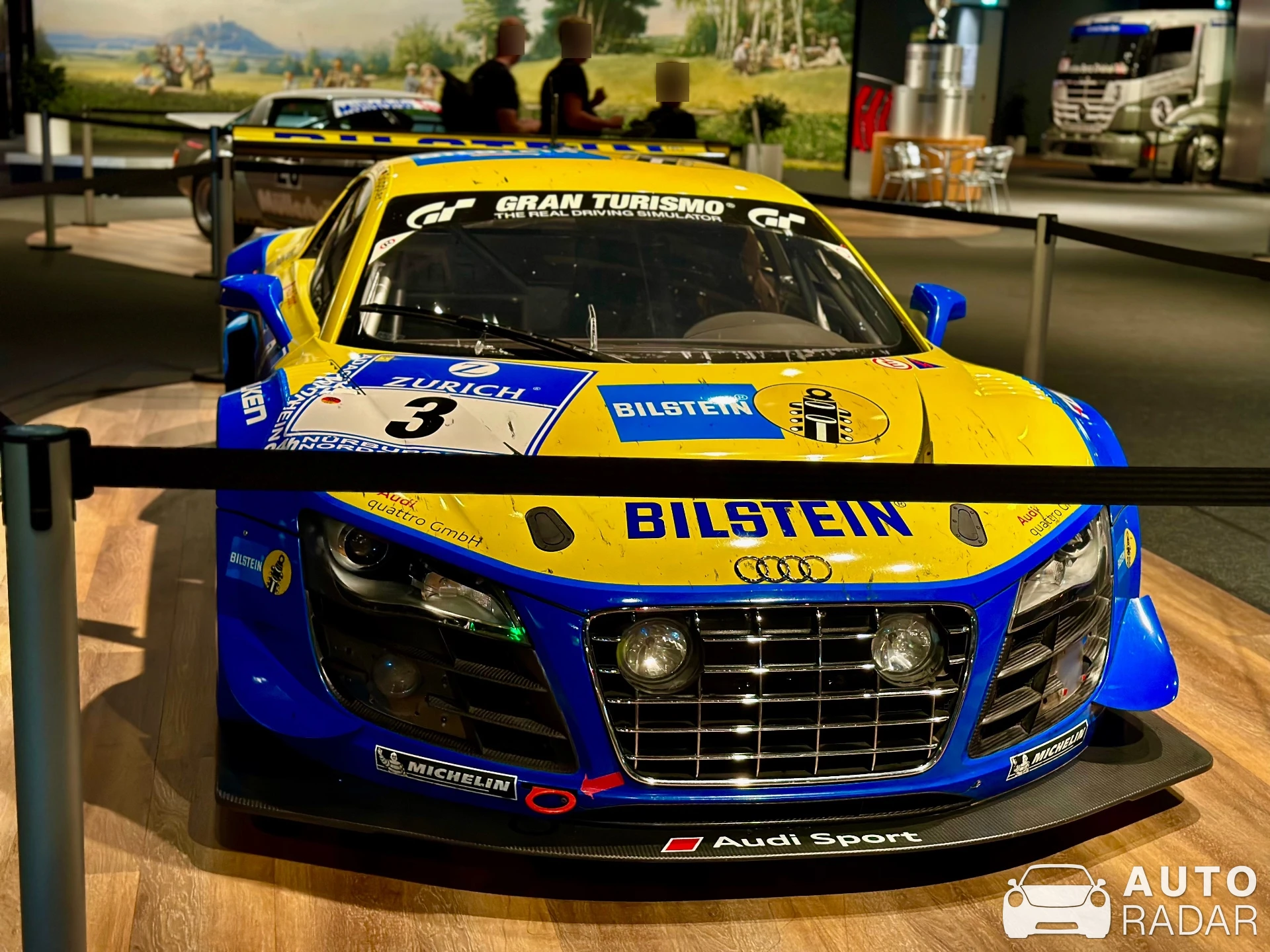 Audi R8 LMS ultra spotted in Nürburg