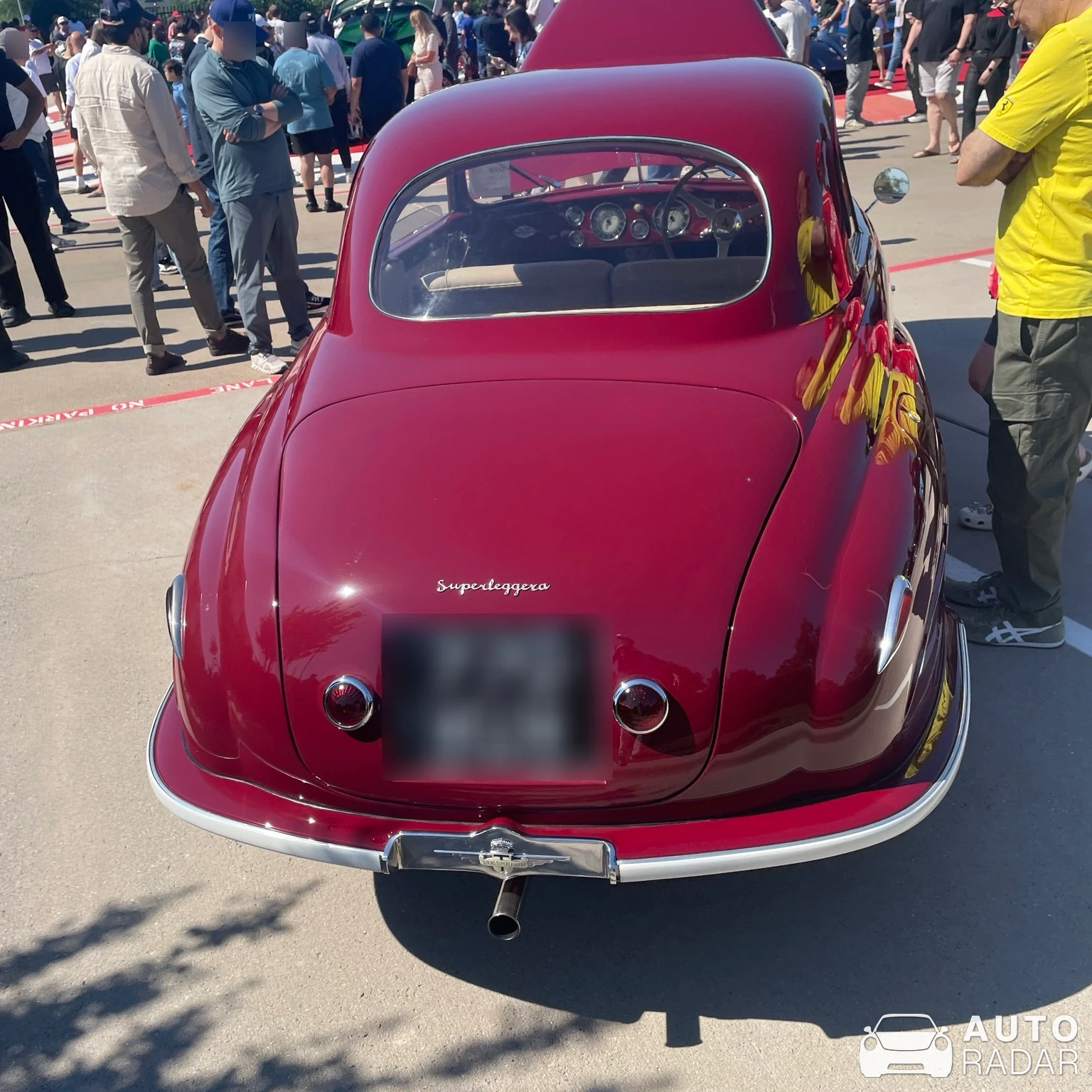 Ferrari 166 MM Inter Coupé Touring spotted in Plano