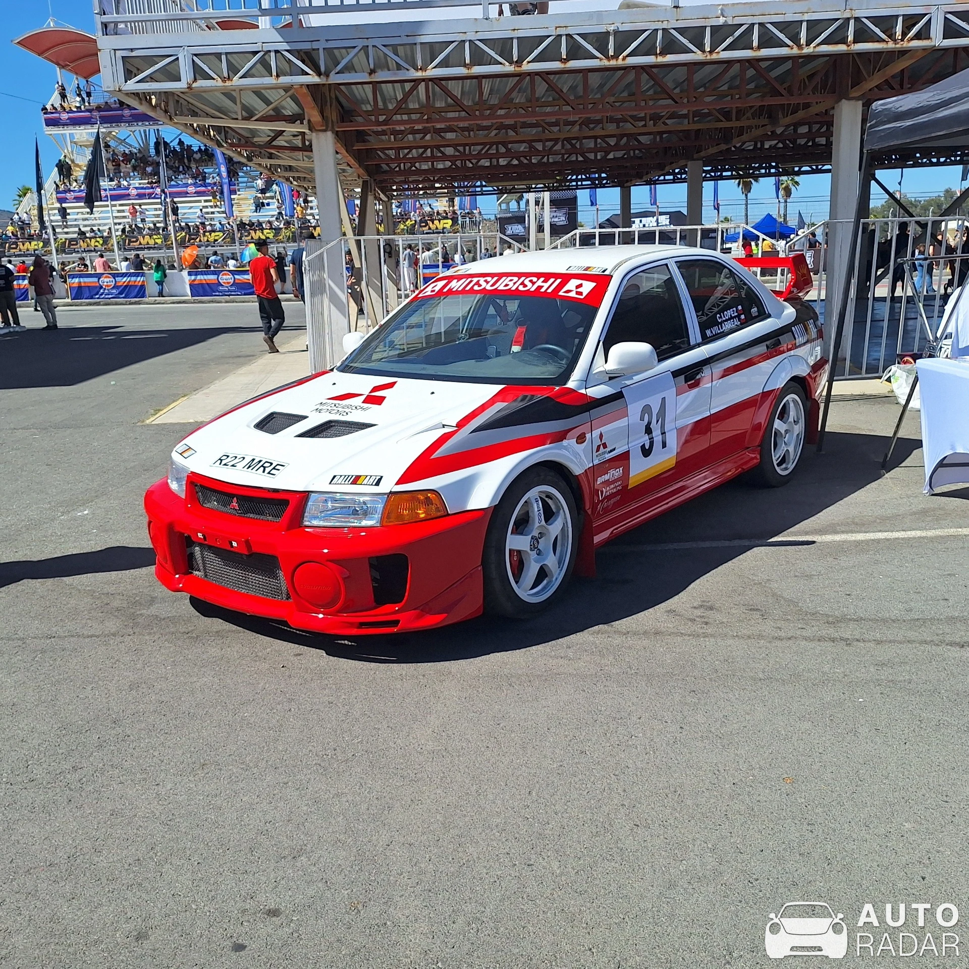 Mitsubishi Lancer Evolution VI spotted in Codegua, Chile