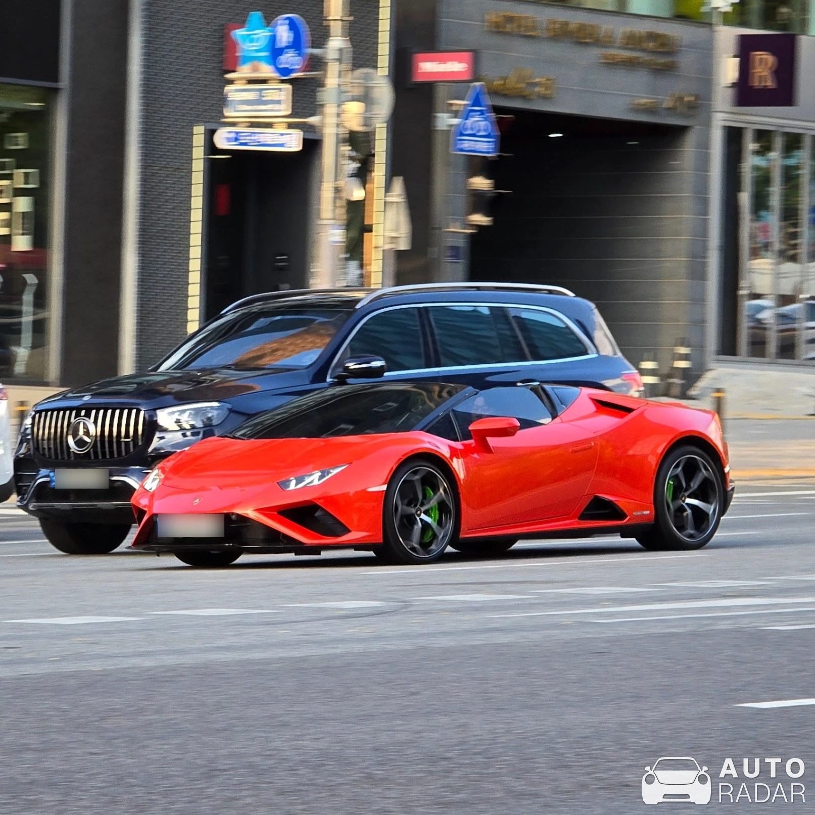 Lamborghini Huracán LP610-2 EVO RWD Spyder spotted in 강남구, 대한민국