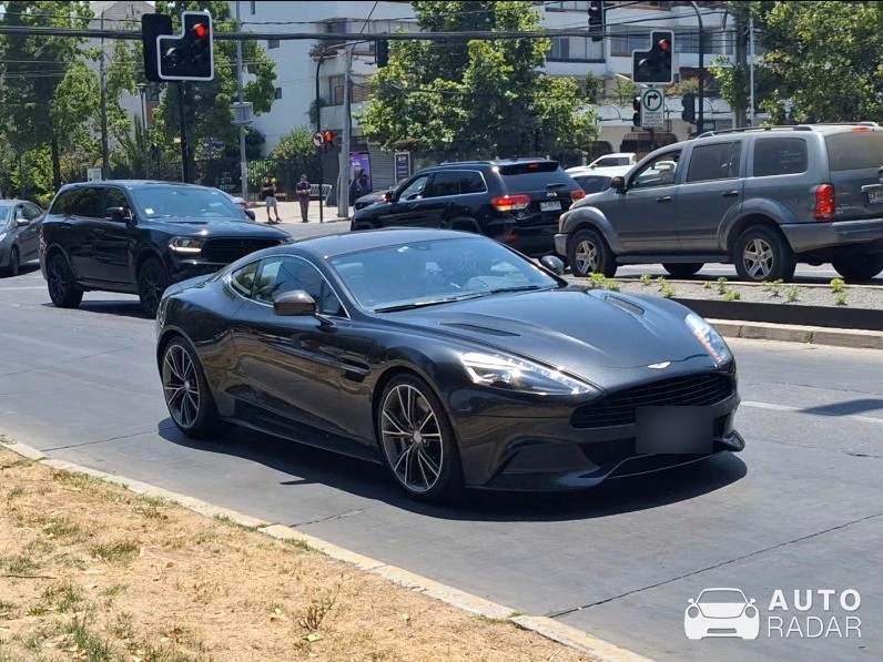 Aston Martin Vanquish spotted in Vitacura, Chile
