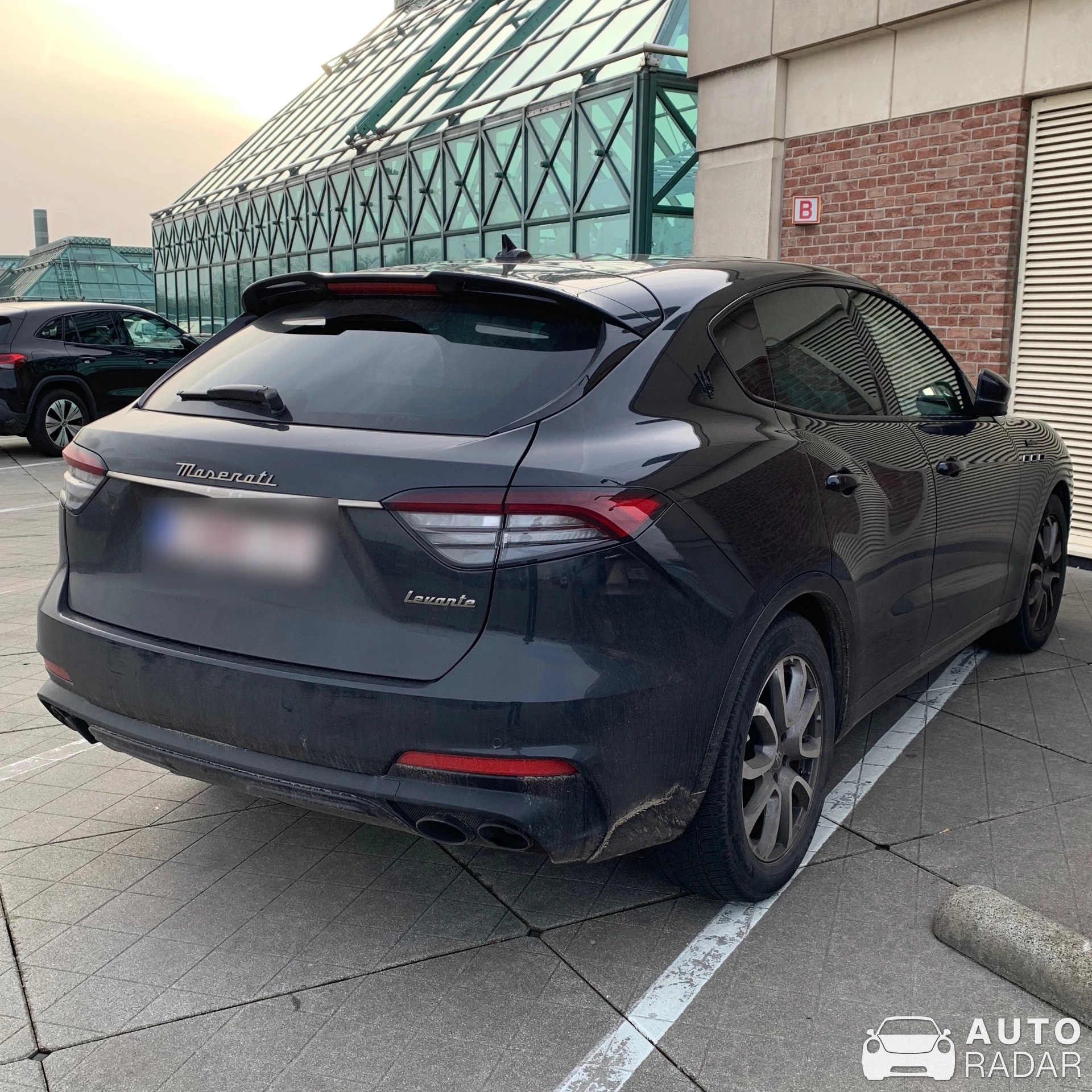 Maserati Levante spotted in Wijnegem, België