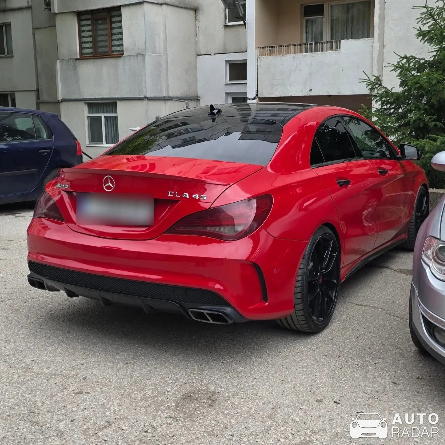 Mercedes-AMG CLA 45 C117 spotted in Търговище, Bulgaria