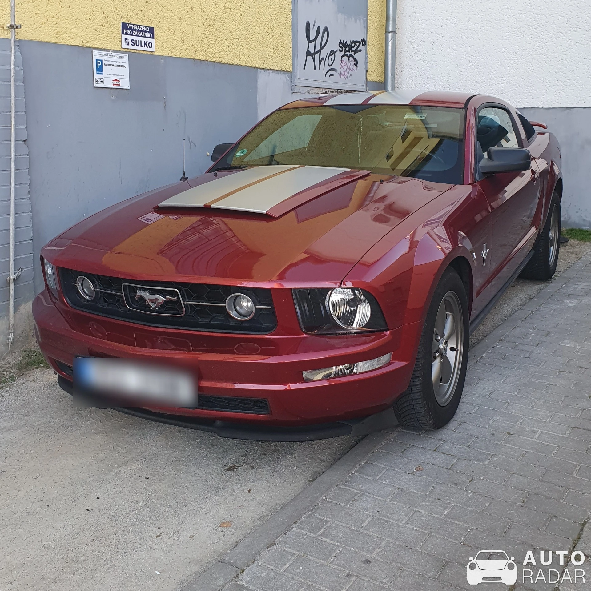 Ford Mustang spotted in Šumperk, Czechia