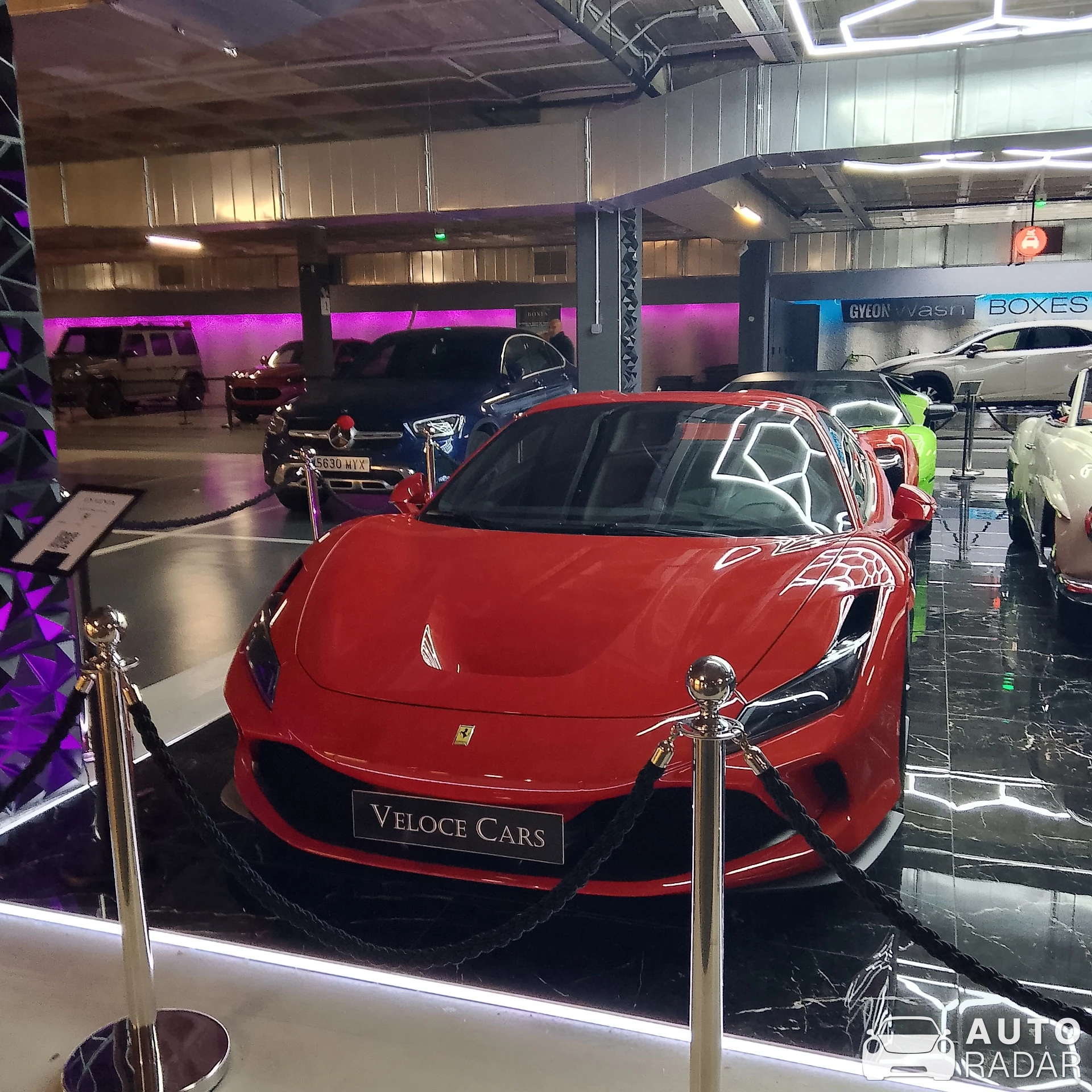 Ferrari F8 Tributo spotted in Madrid, Spain