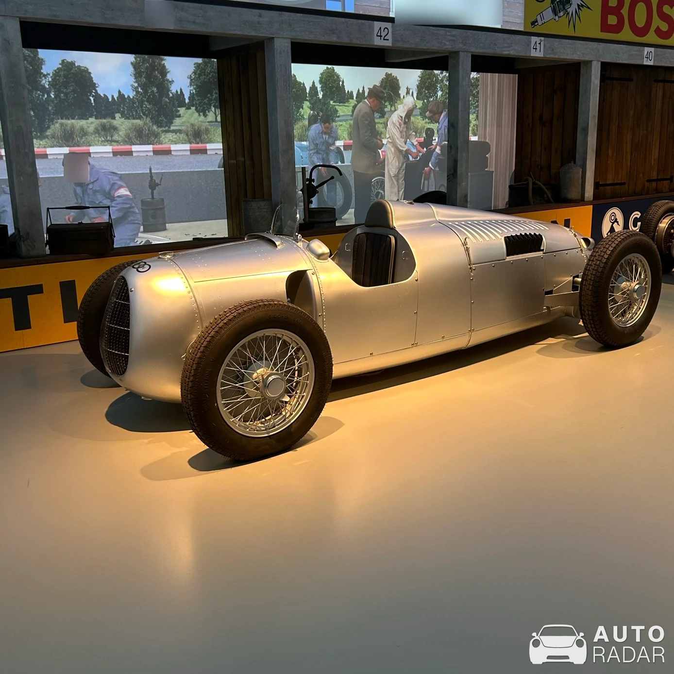 Auto Union Type D spotted in Zwickau